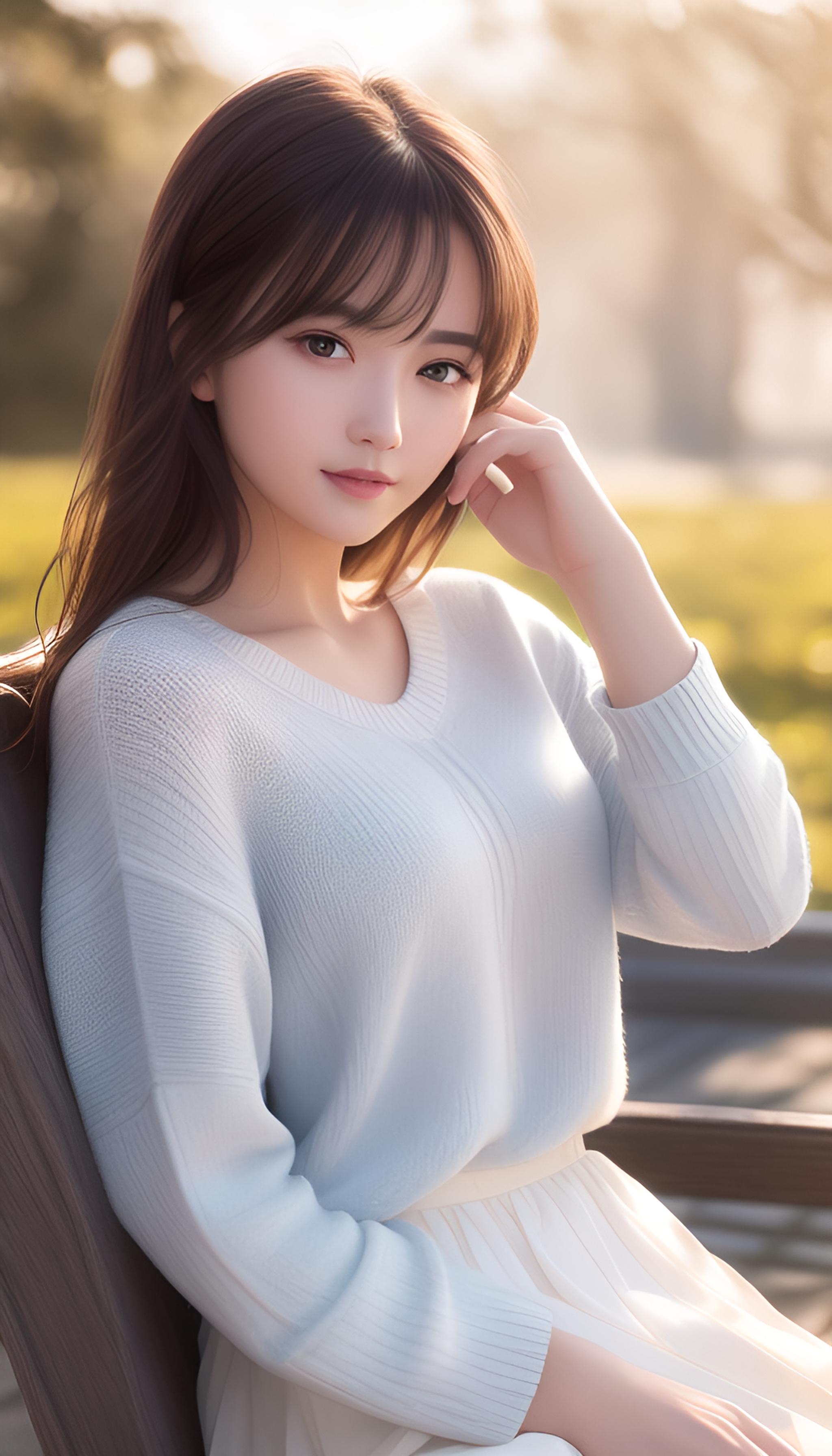 美女