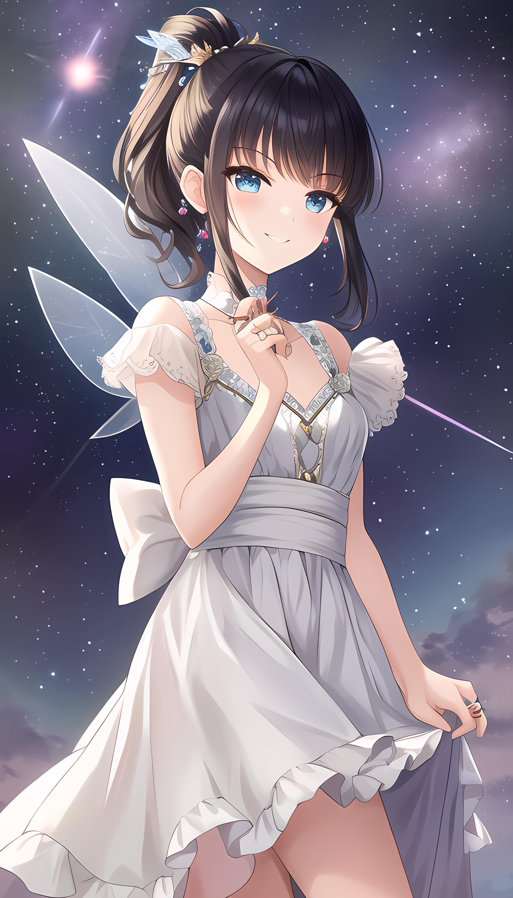 白衣小萝莉