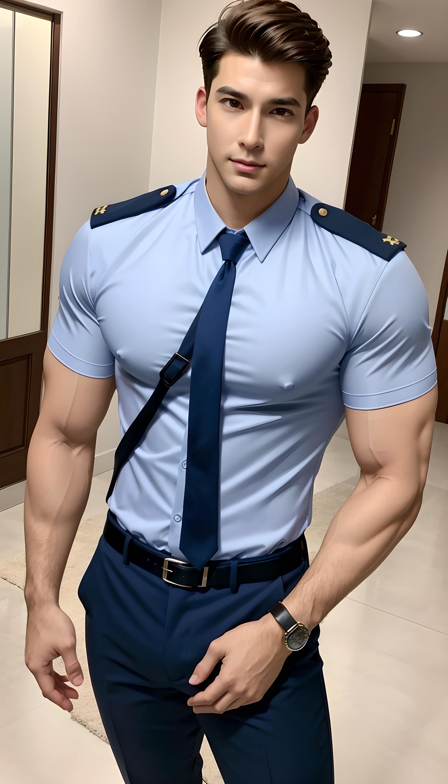 警官男