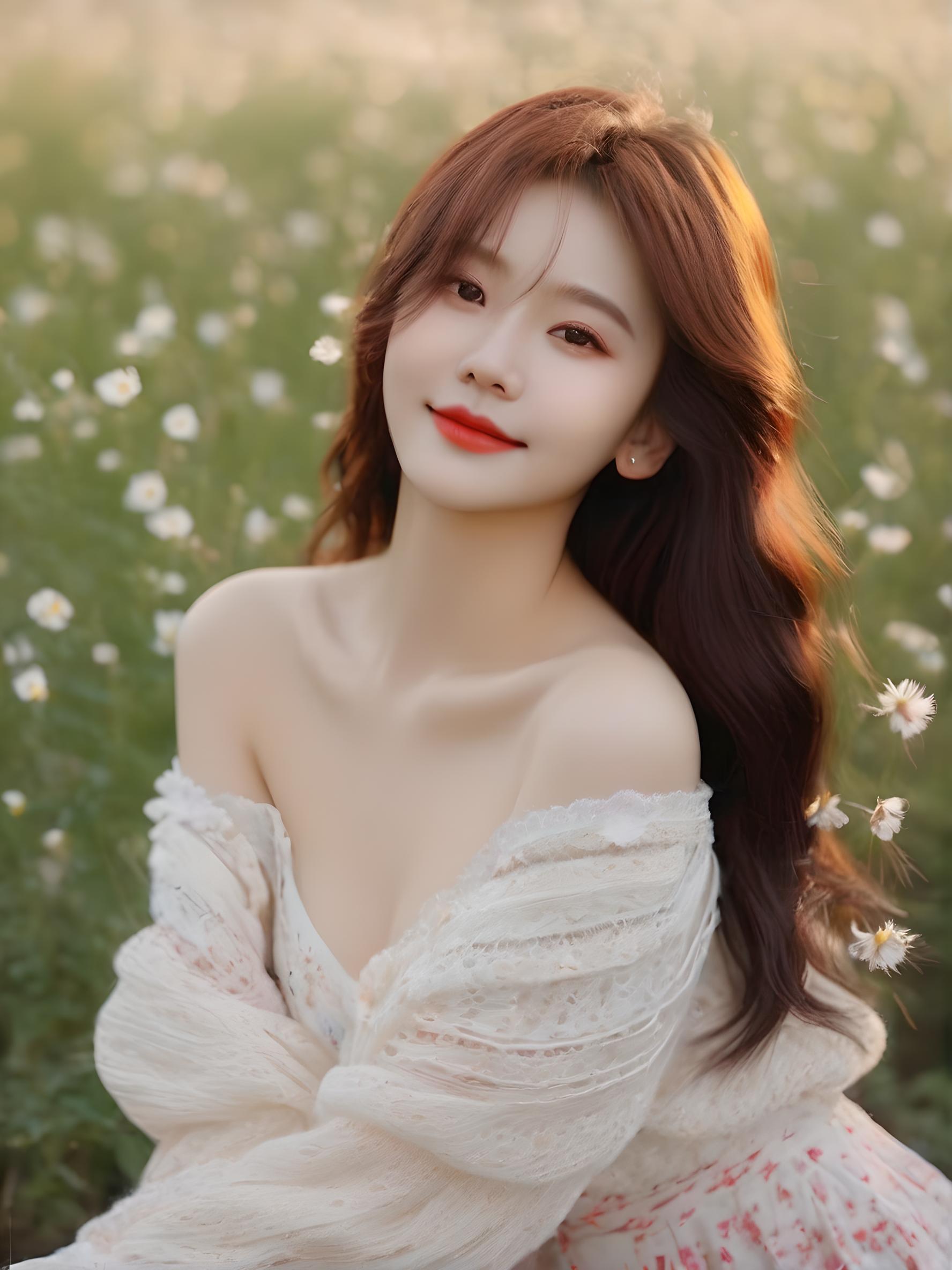 海边美女