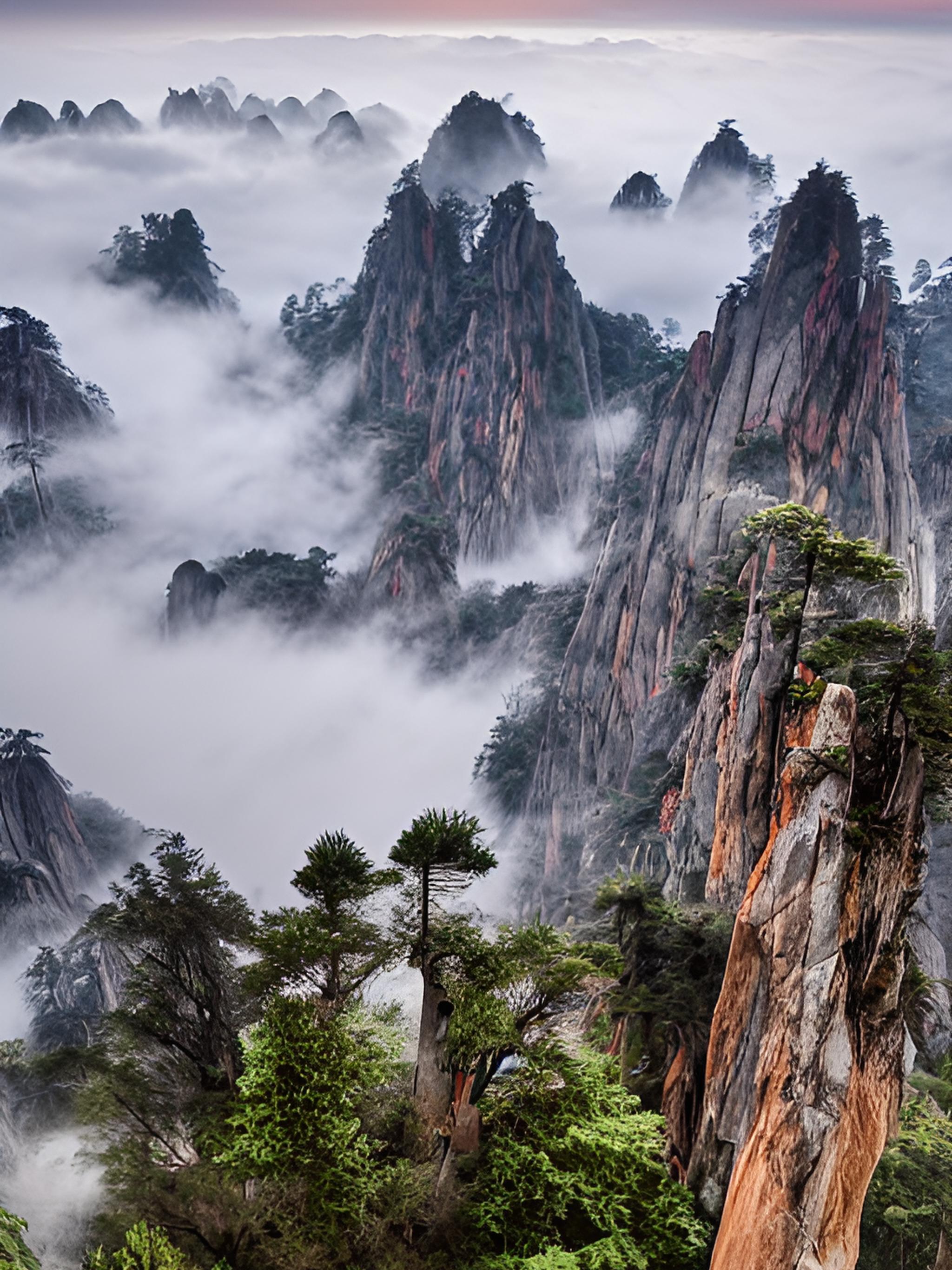 黄山美景