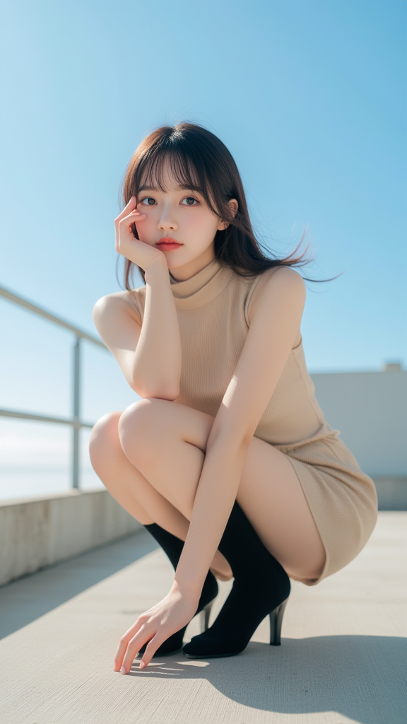 高跟鞋女孩