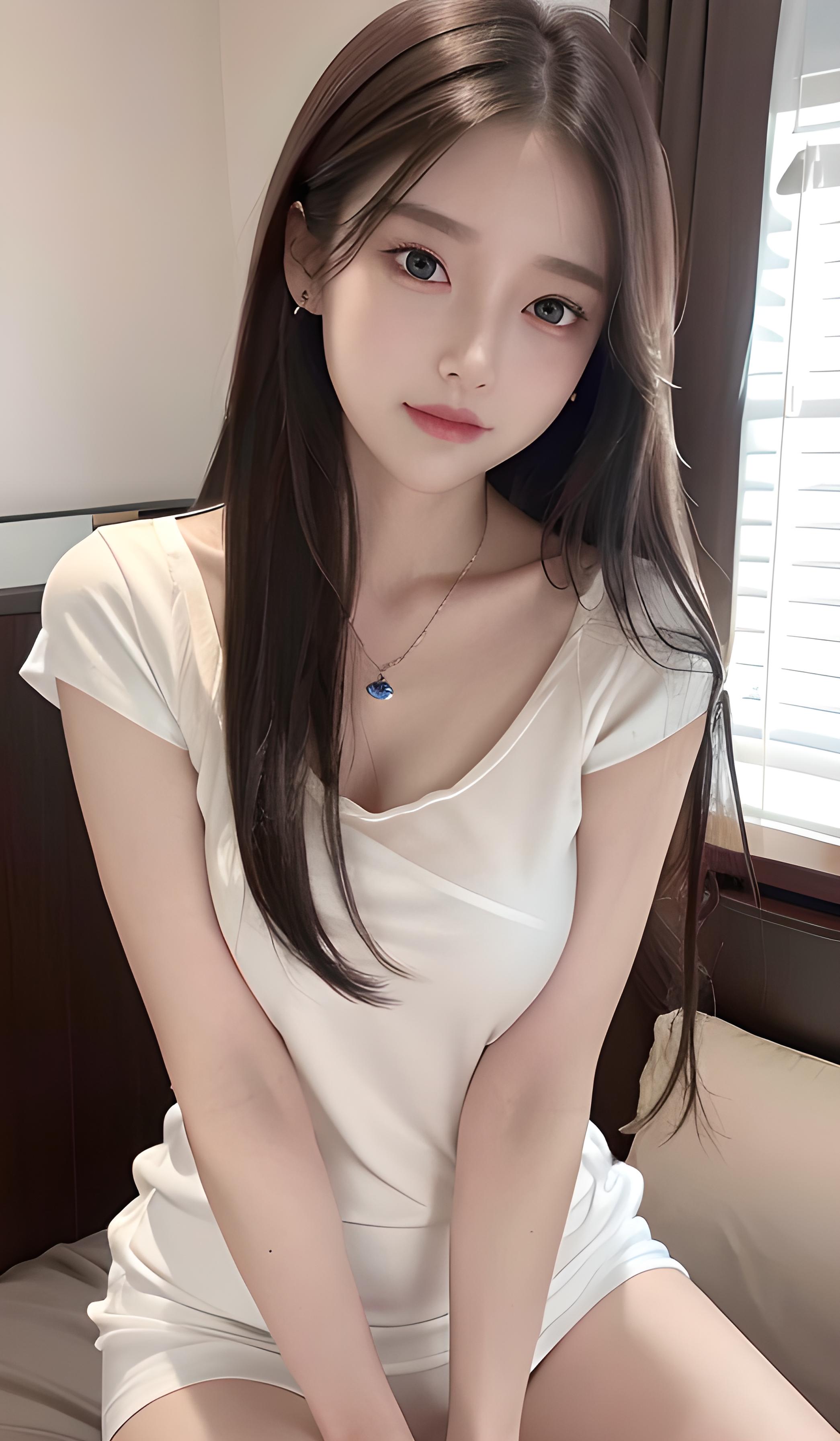 白色美少女