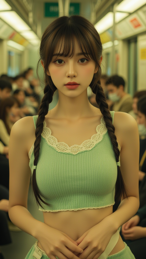 汽车上的女孩