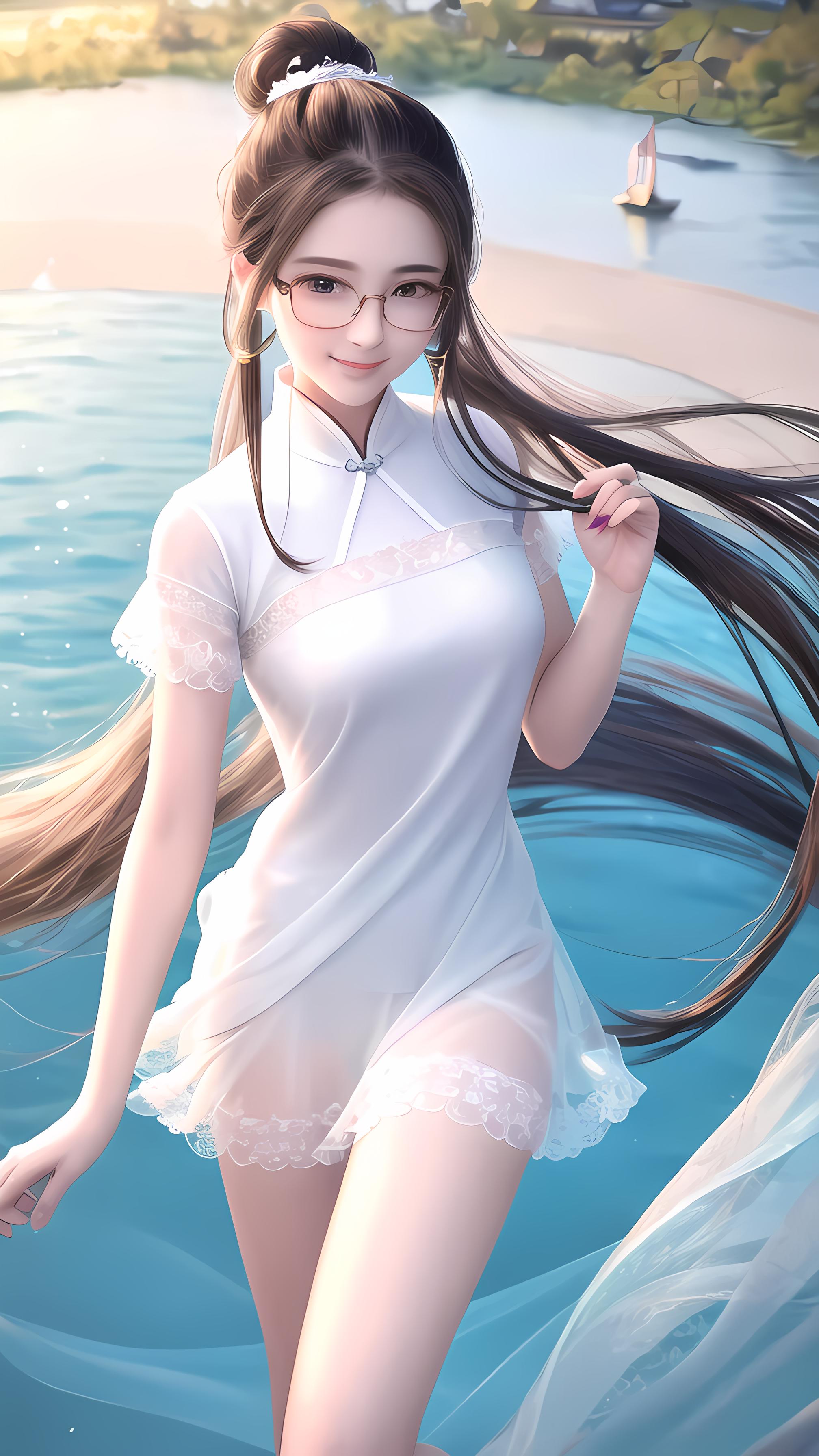 海边少女