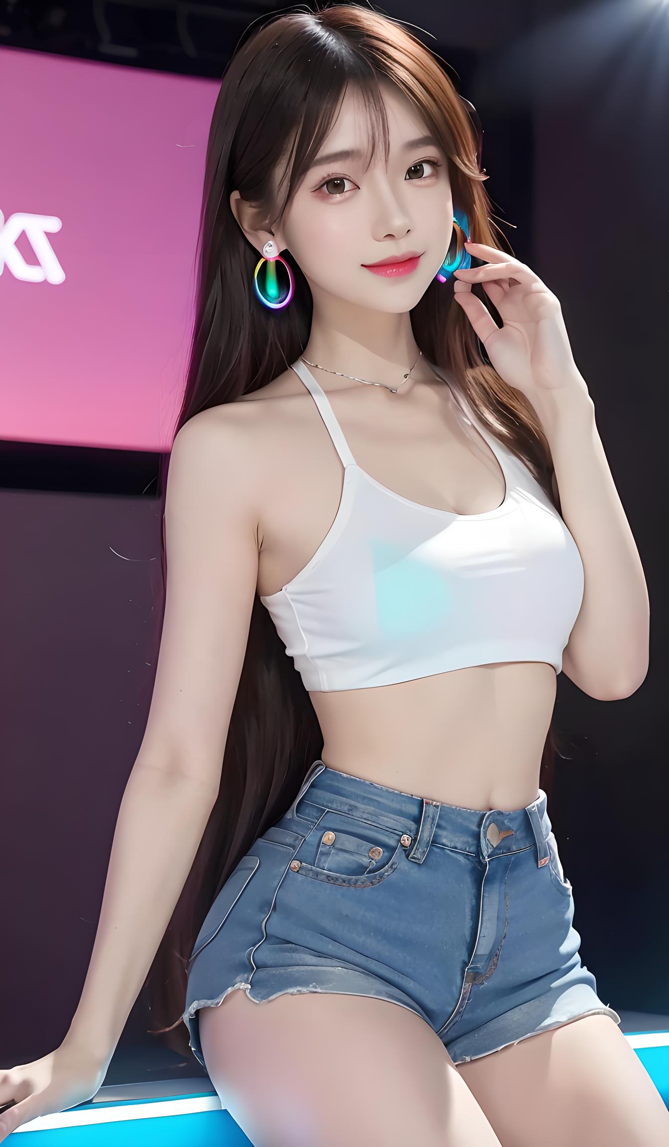 清纯可爱美女