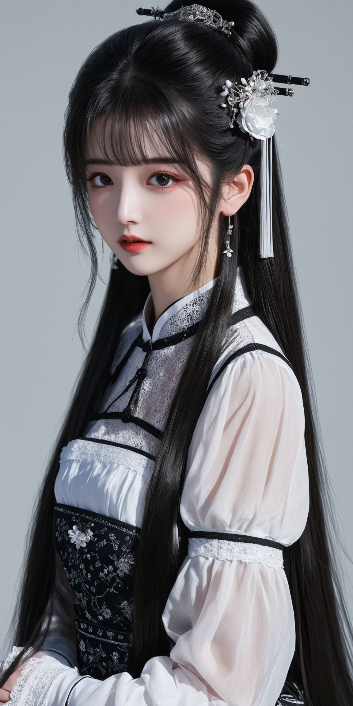 古风长发少女