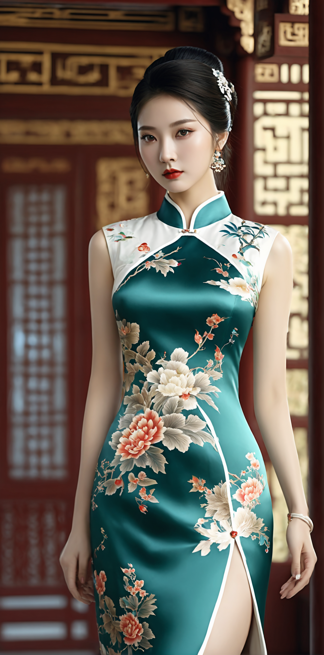 旗袍美女