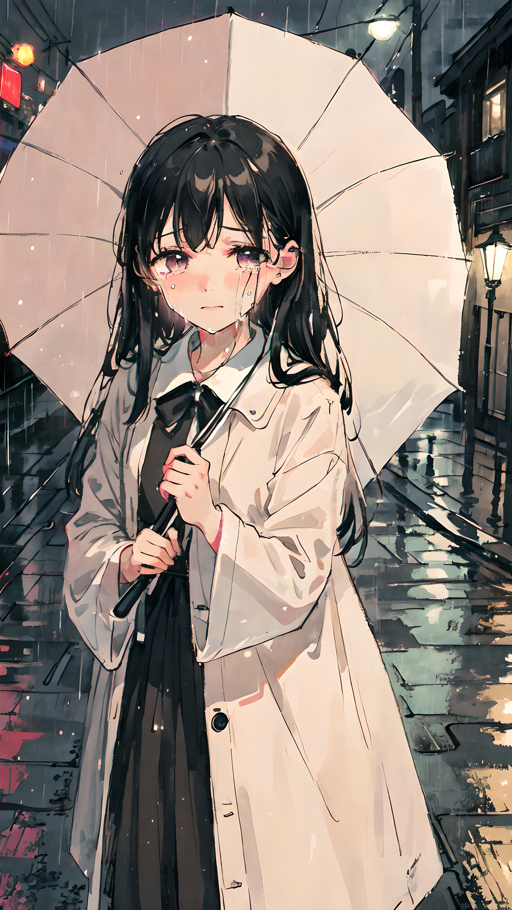 夜雨女孩