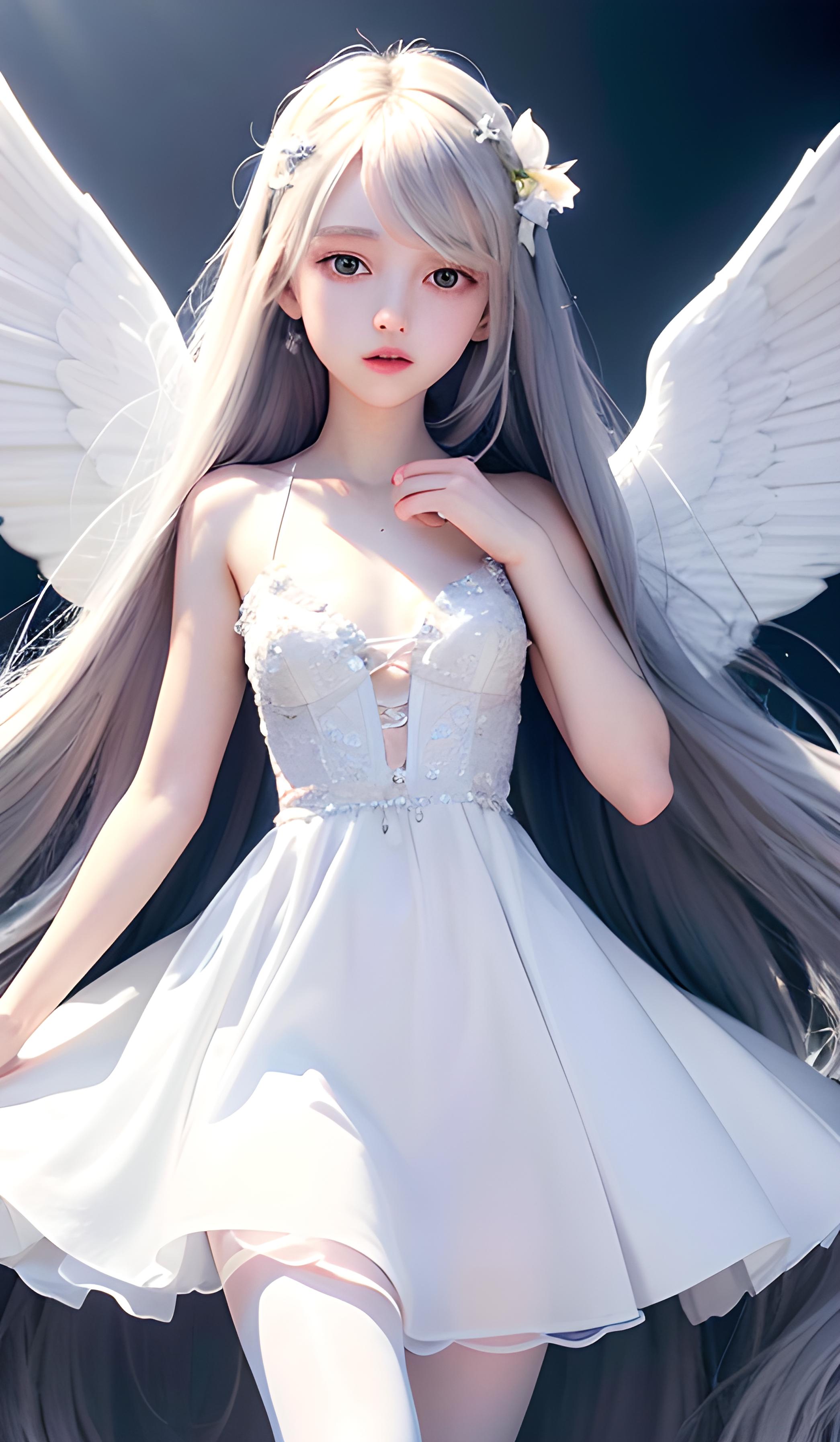 白丝 萝莉 天使
