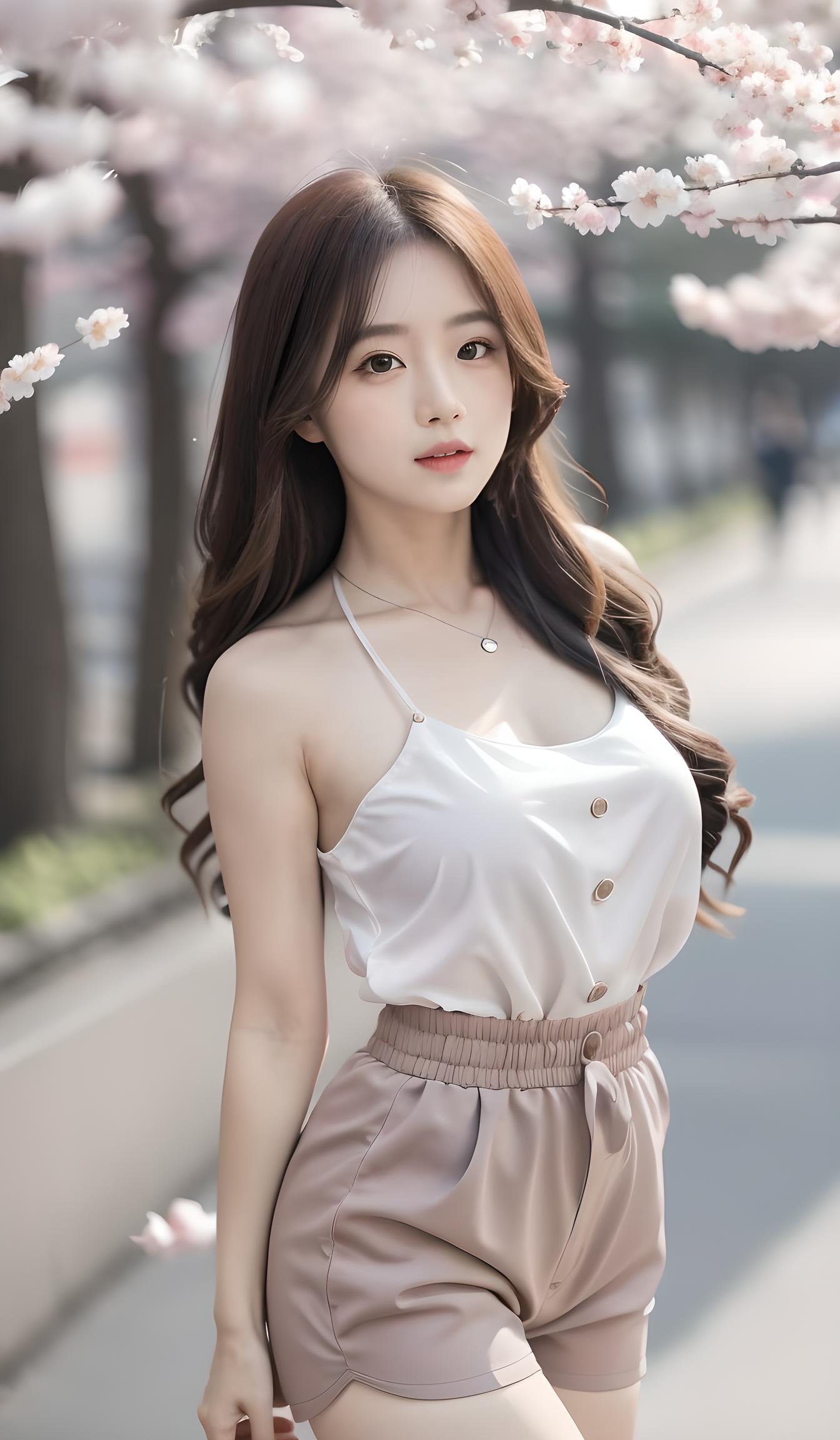 樱花美女
