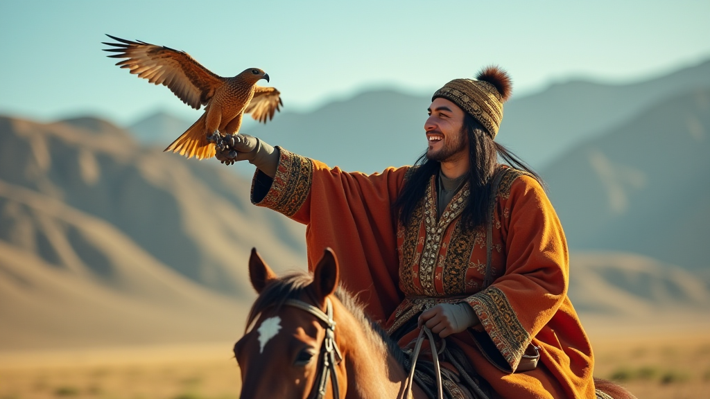 柯尔克孜族训鹰习俗