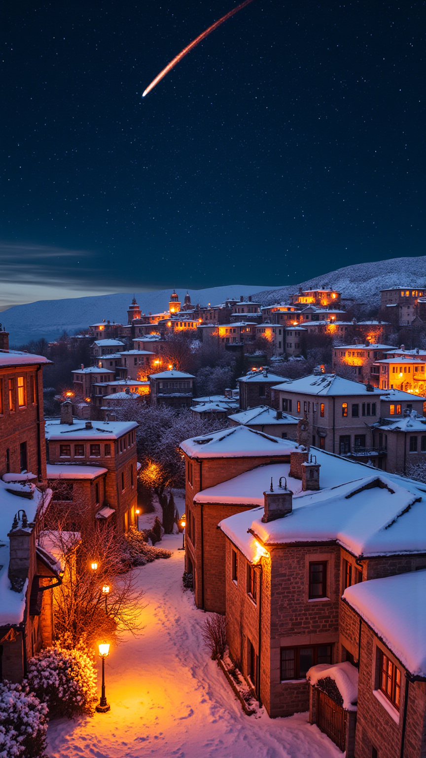 温暖的雪夜