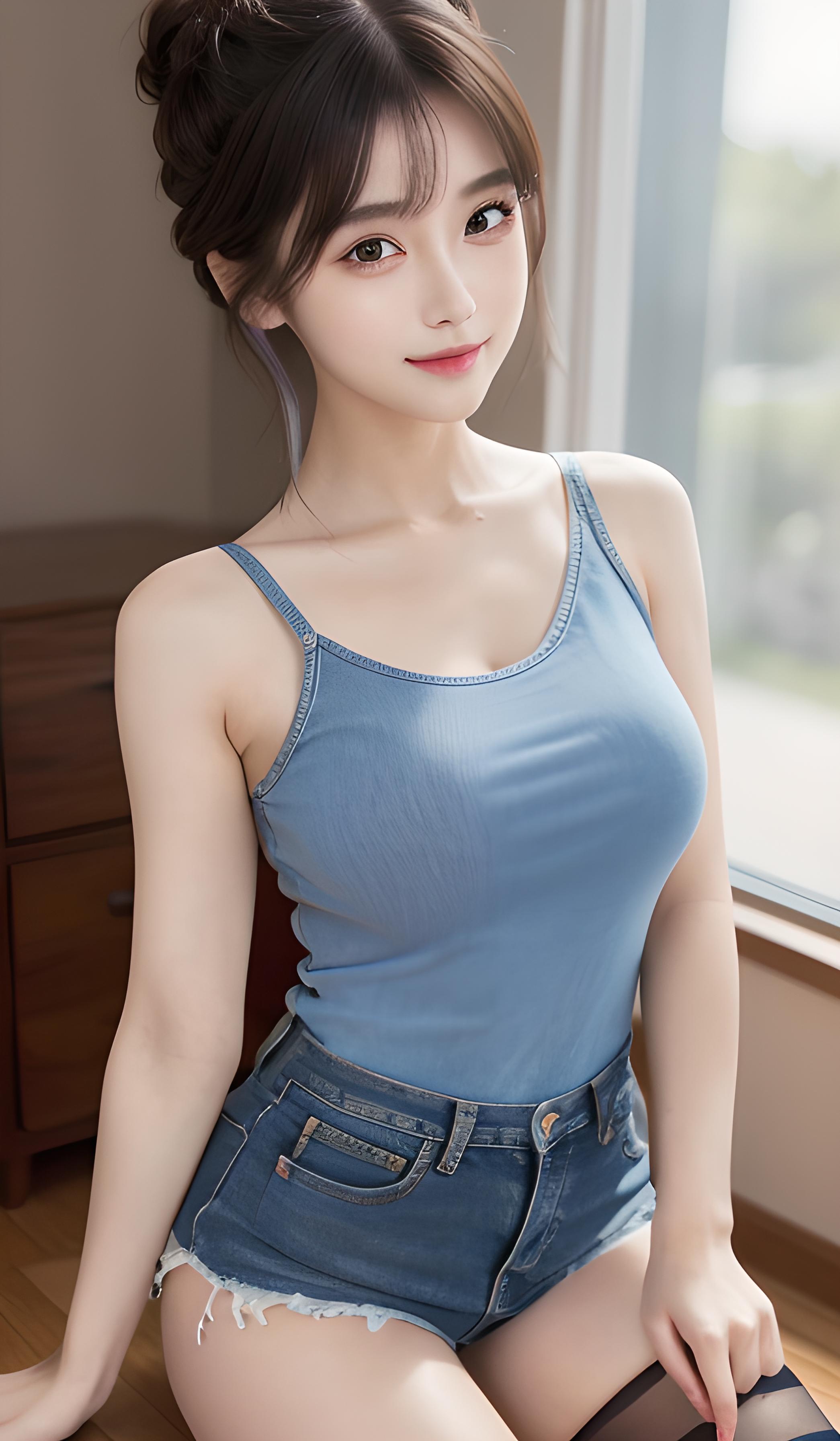 牛仔美女