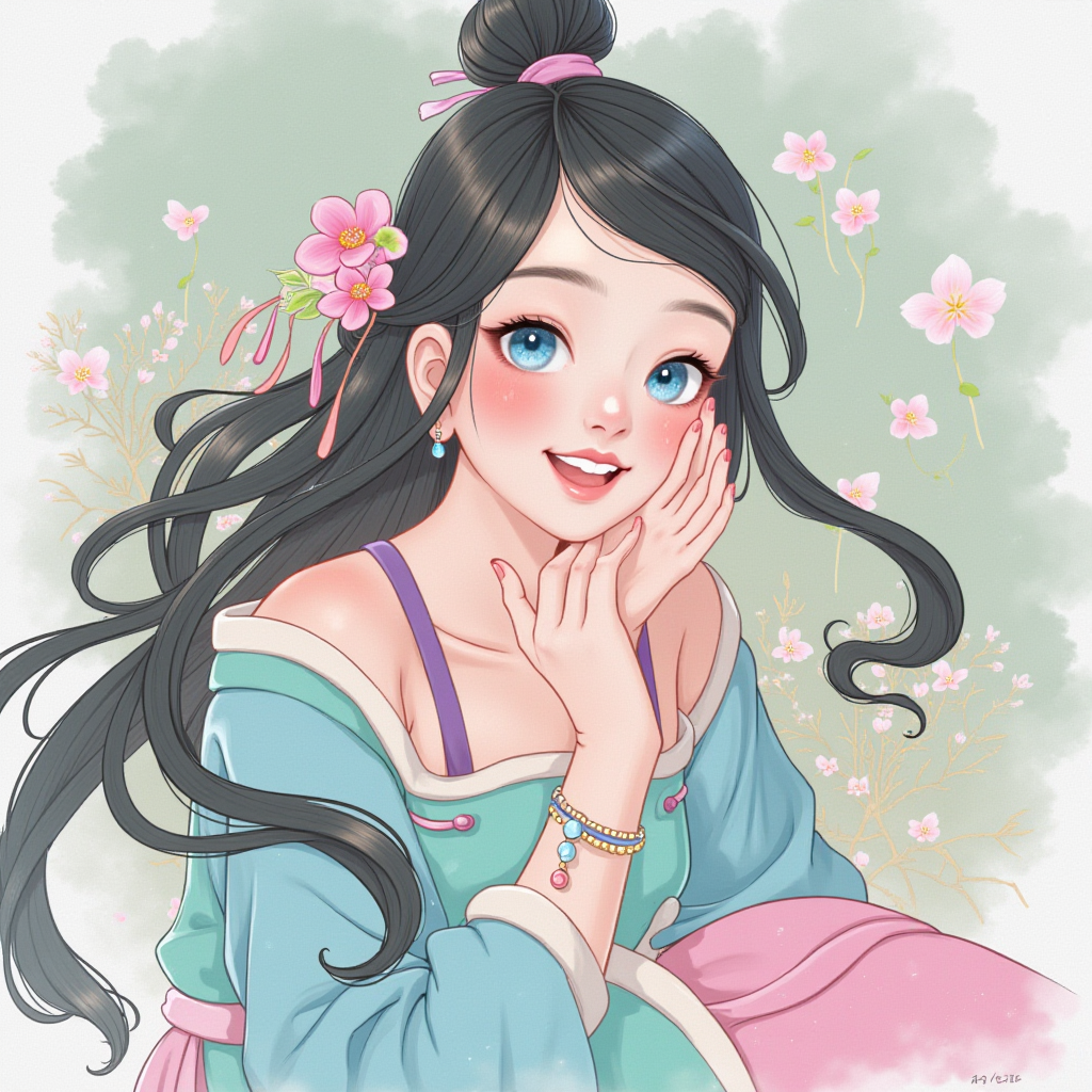 古装女生