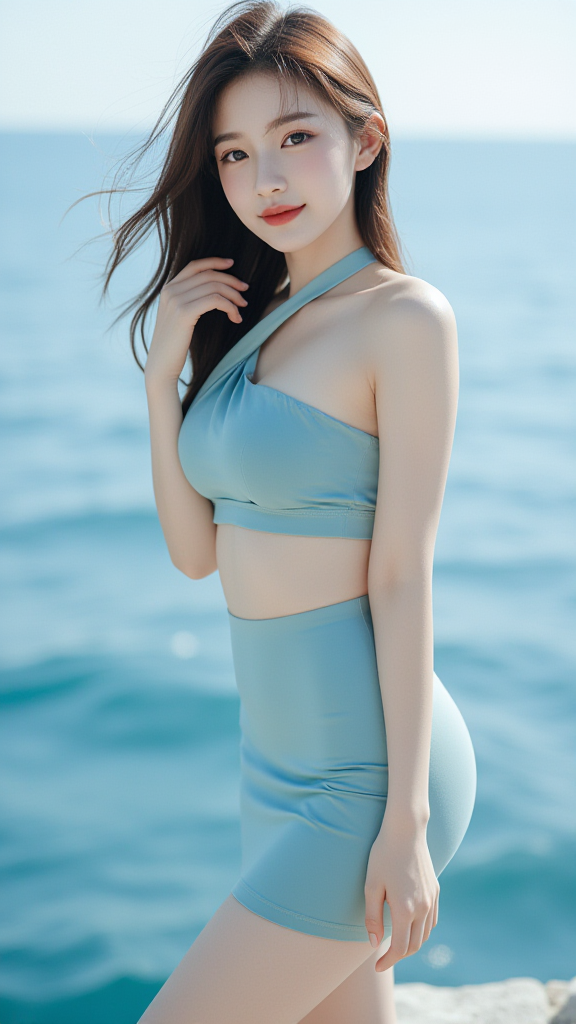 海边女孩
