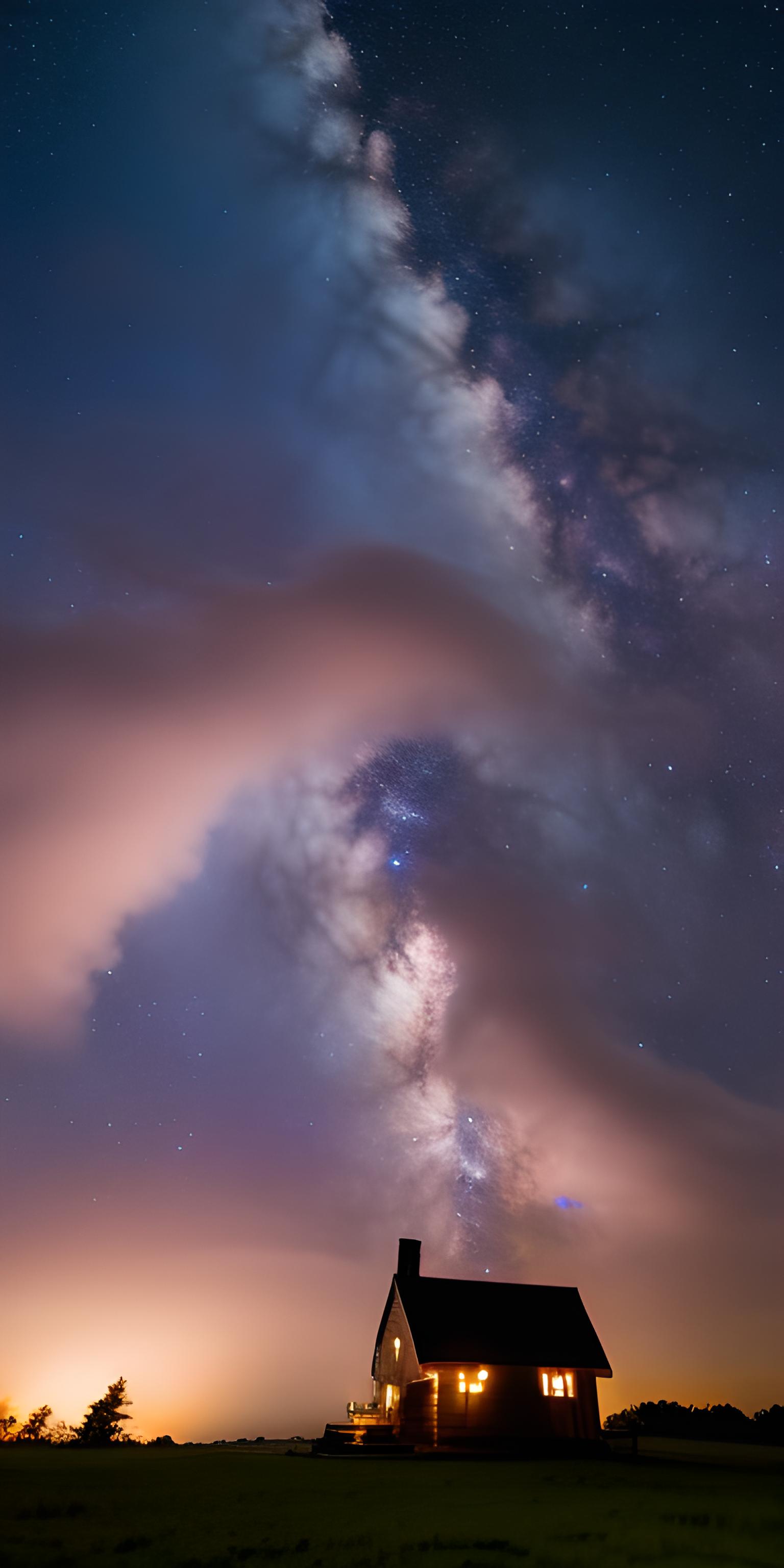 夜景星空