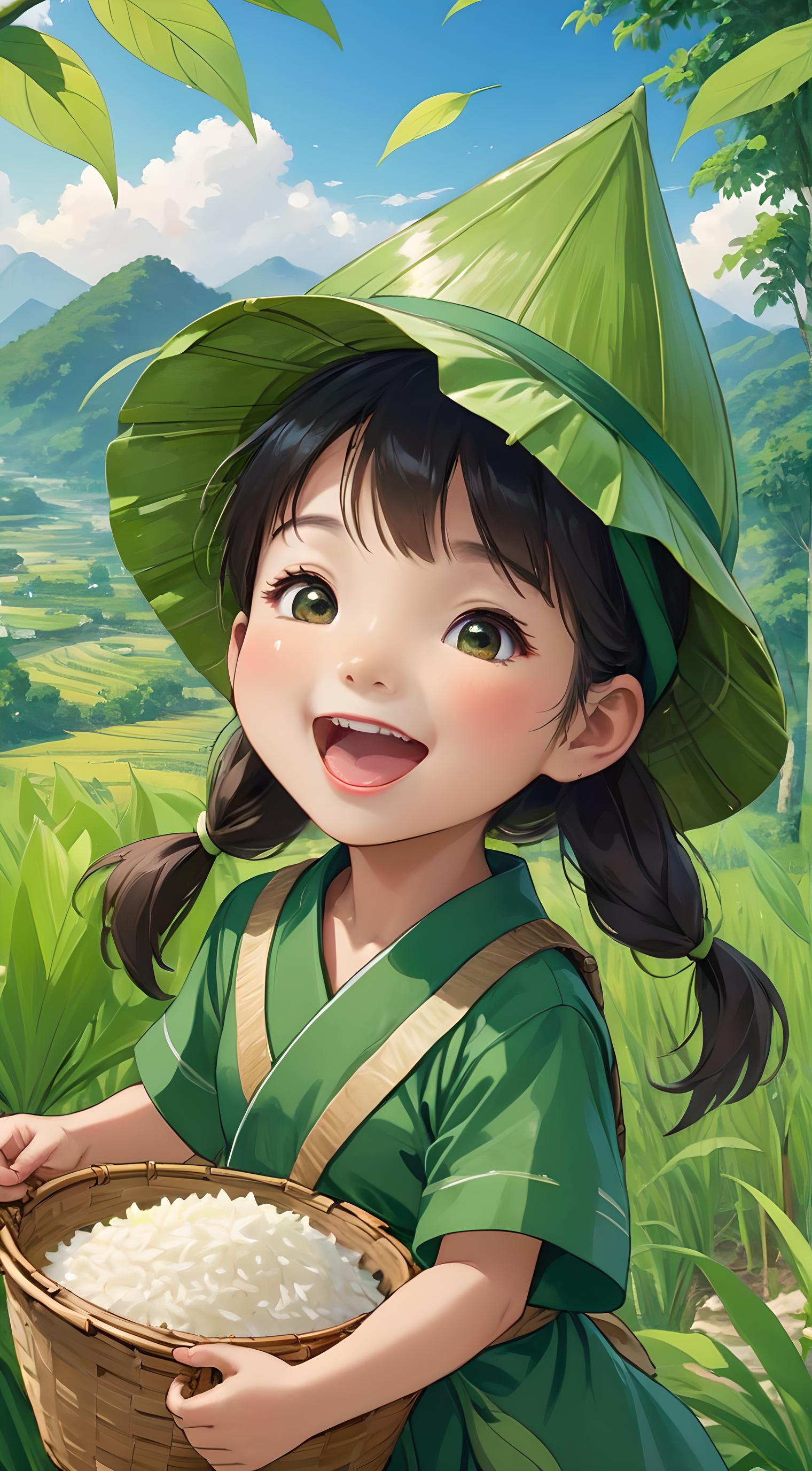粽叶飘香。