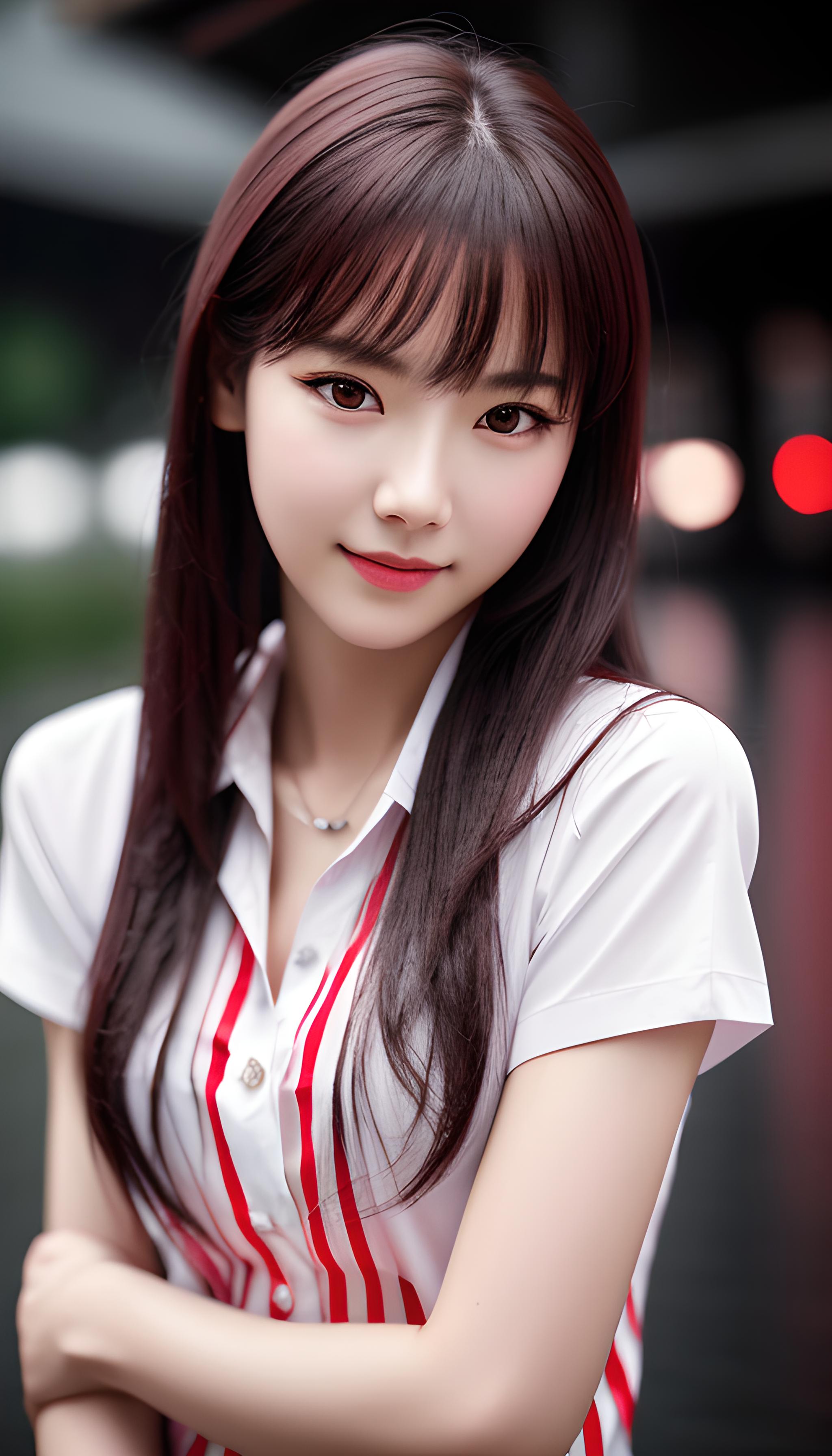 红白衬衫