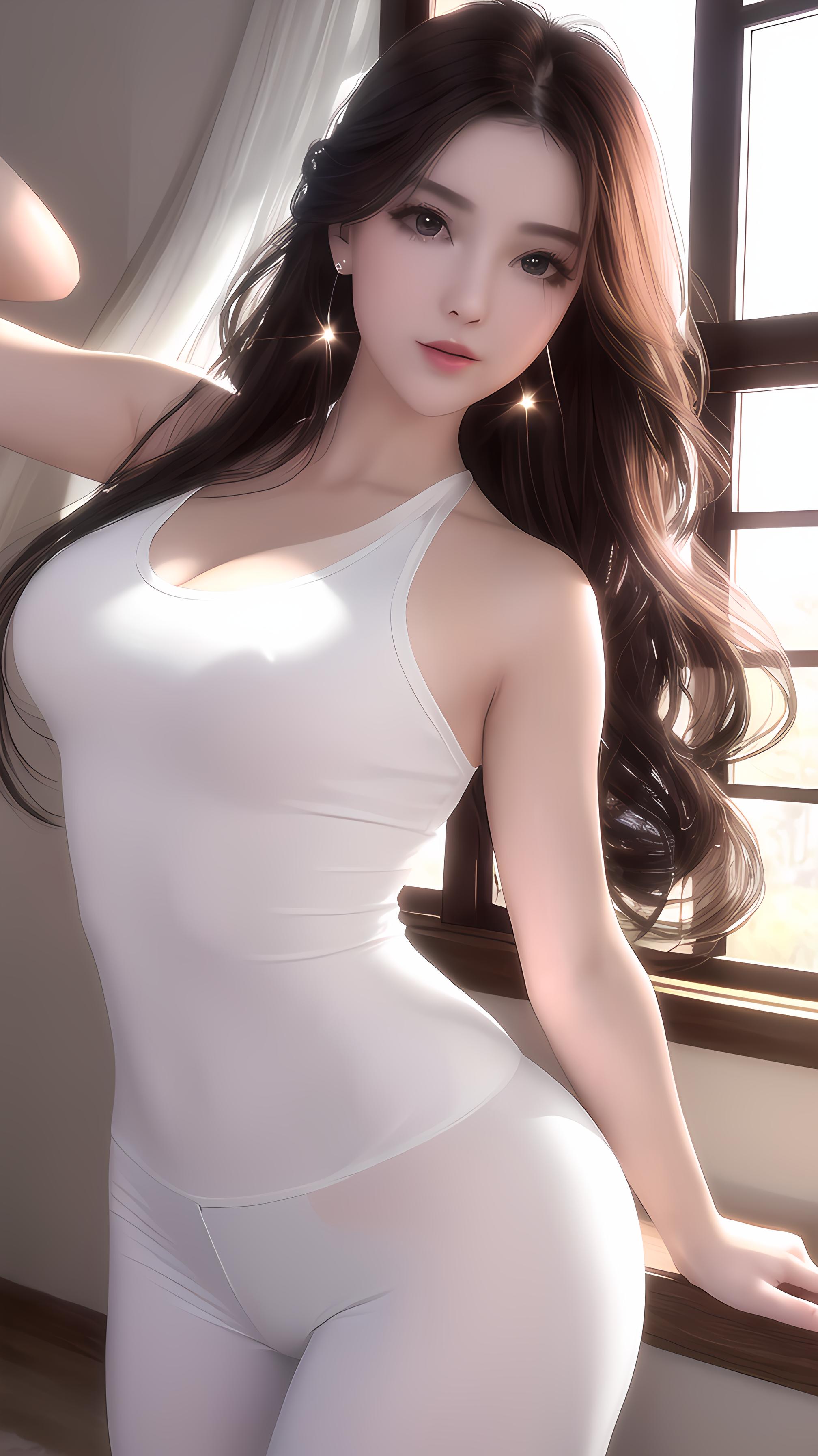 瑜伽美女