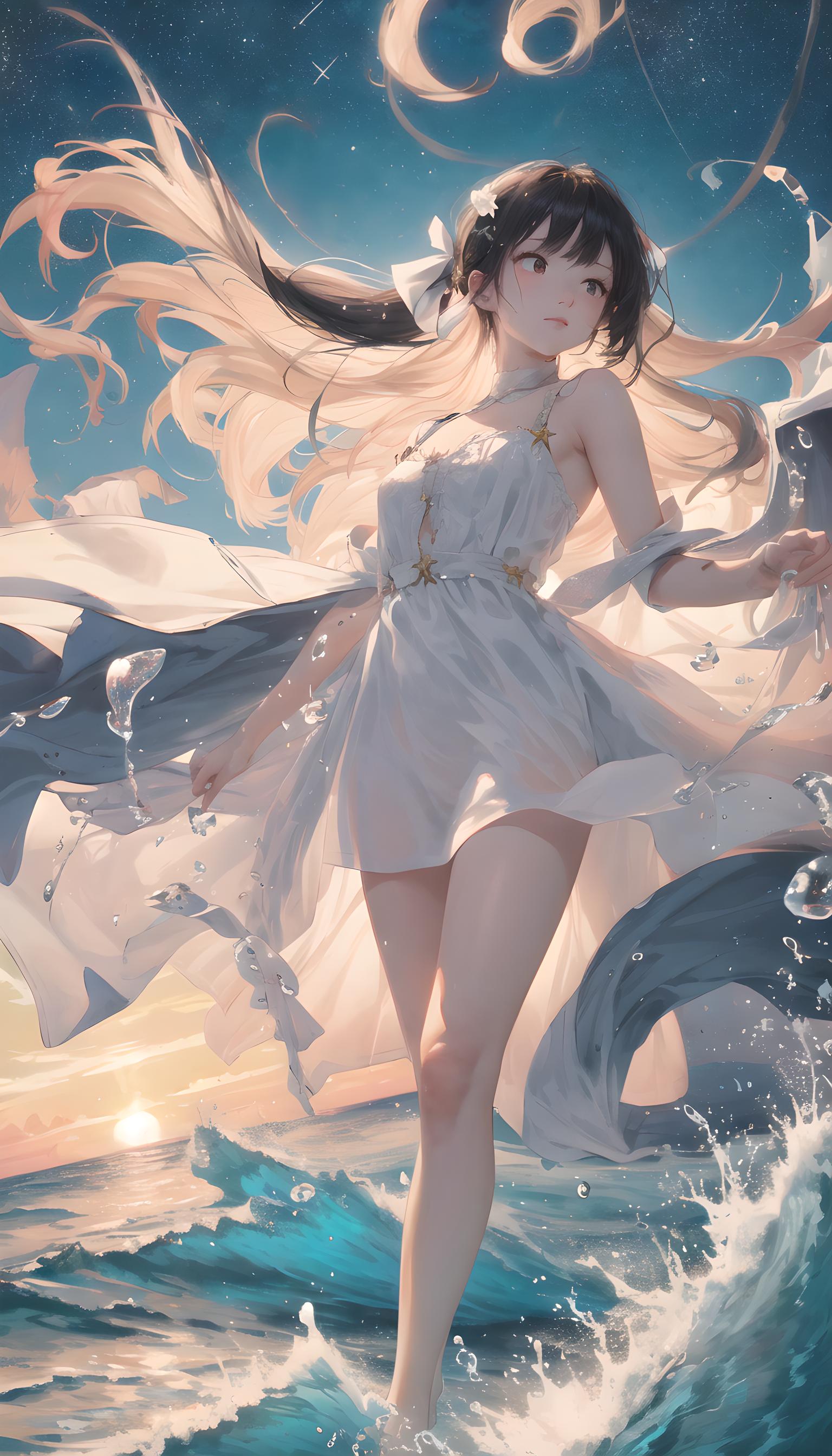 海边少女