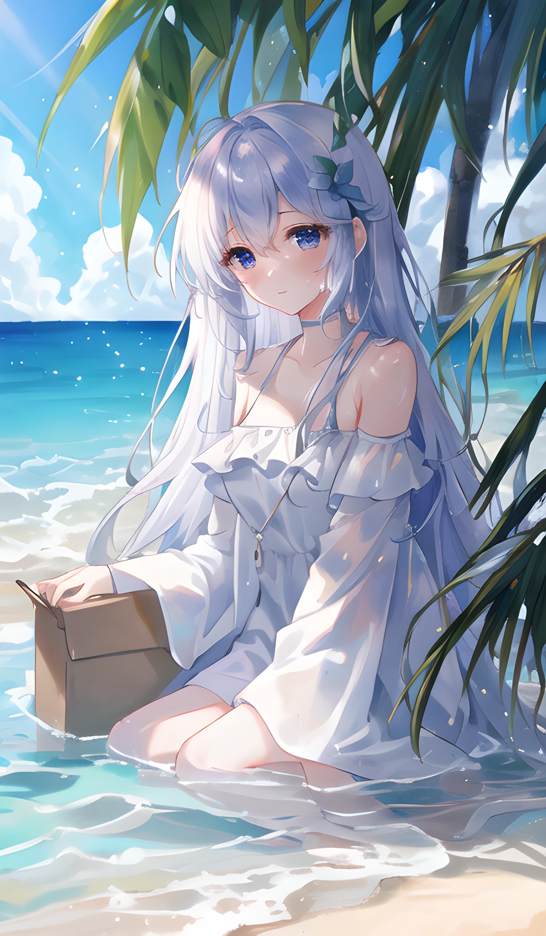 海边少女