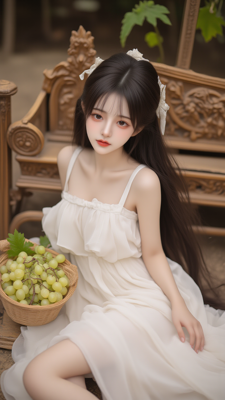 青提之夏·白裙美女