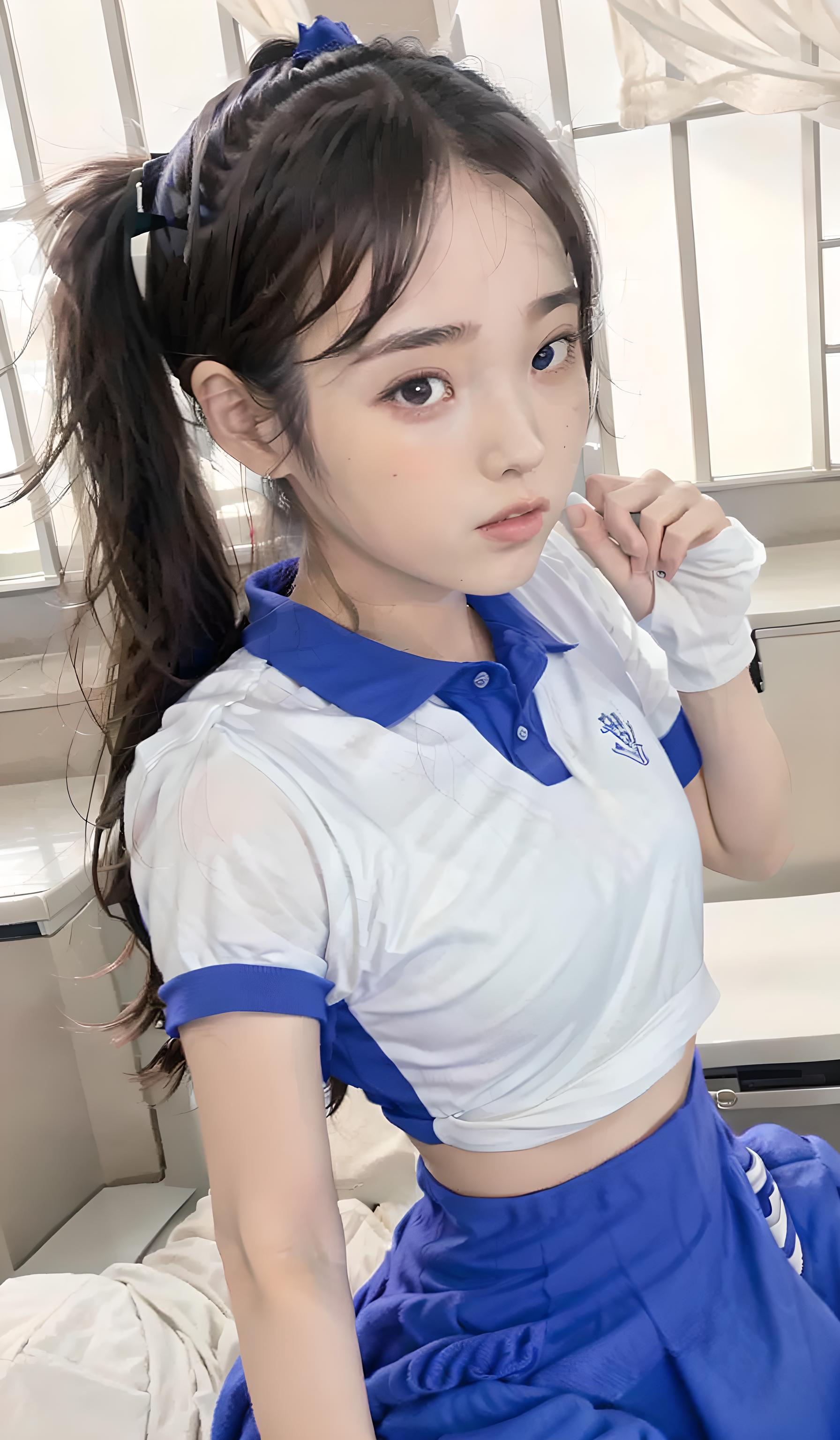 校服少女