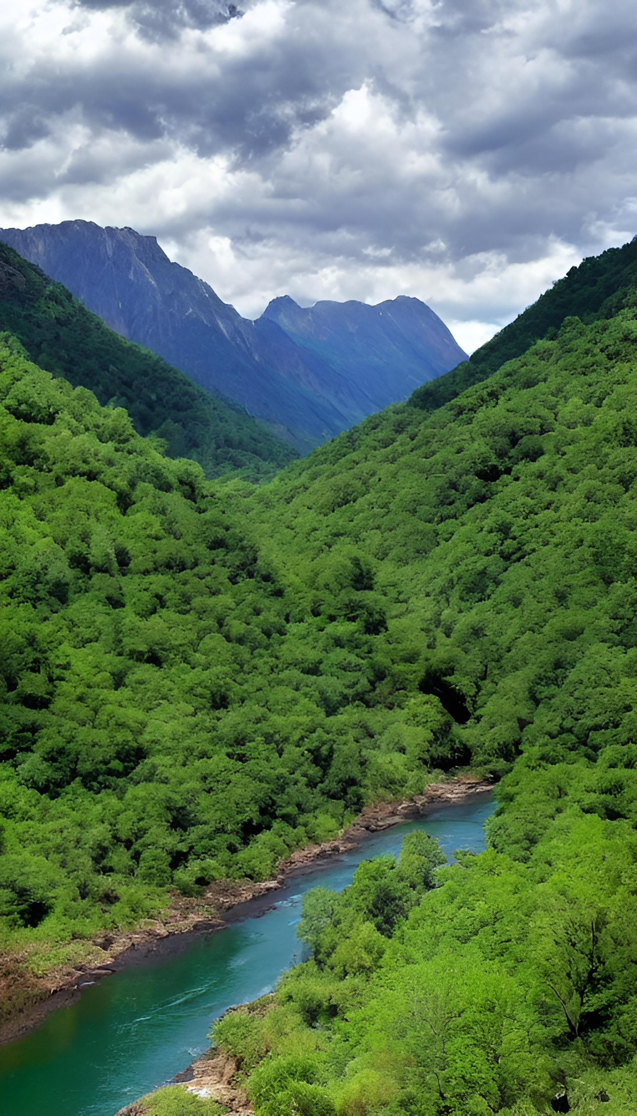 山青水绿