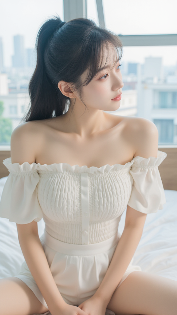 露肩女孩