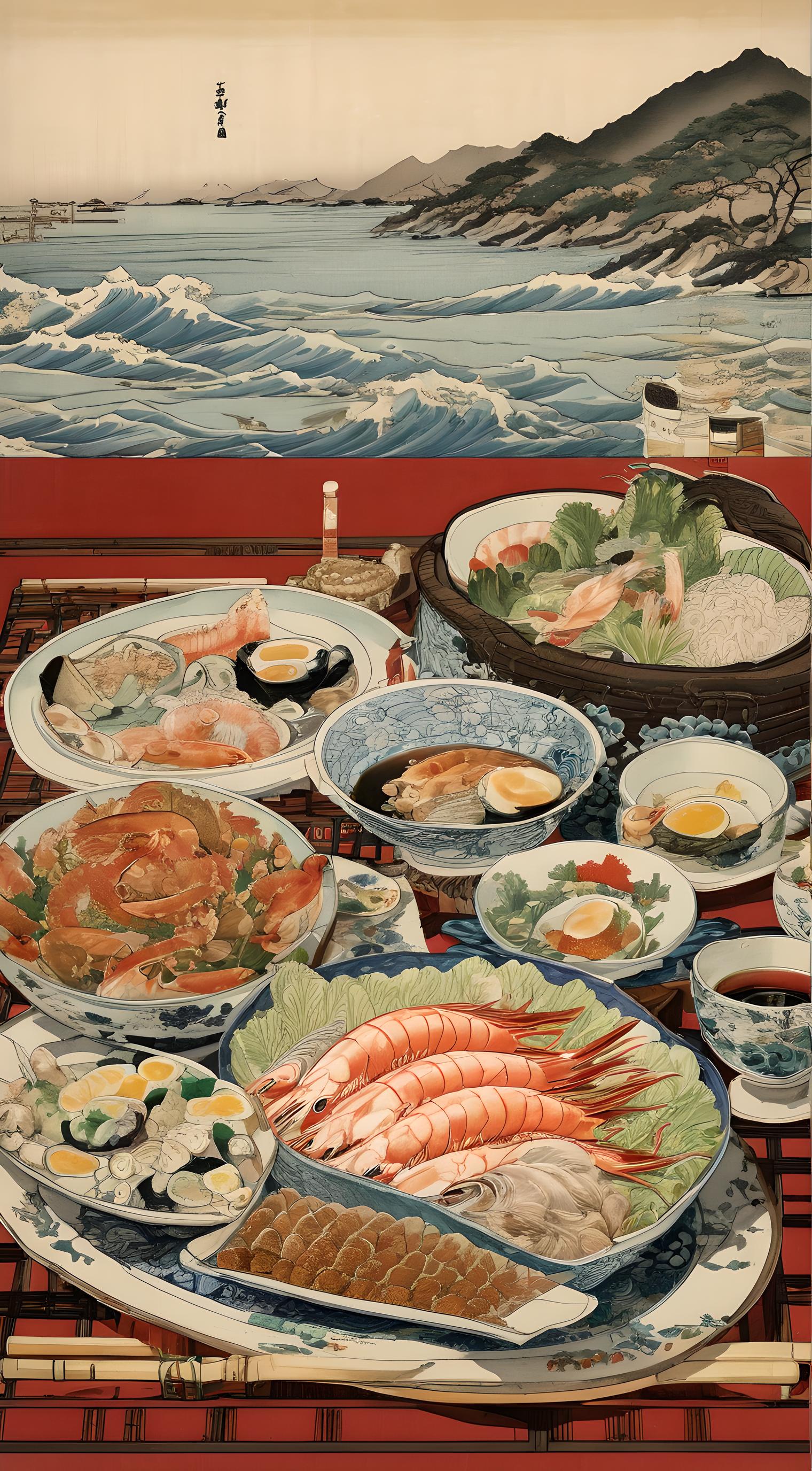 浮世绘海鲜餐