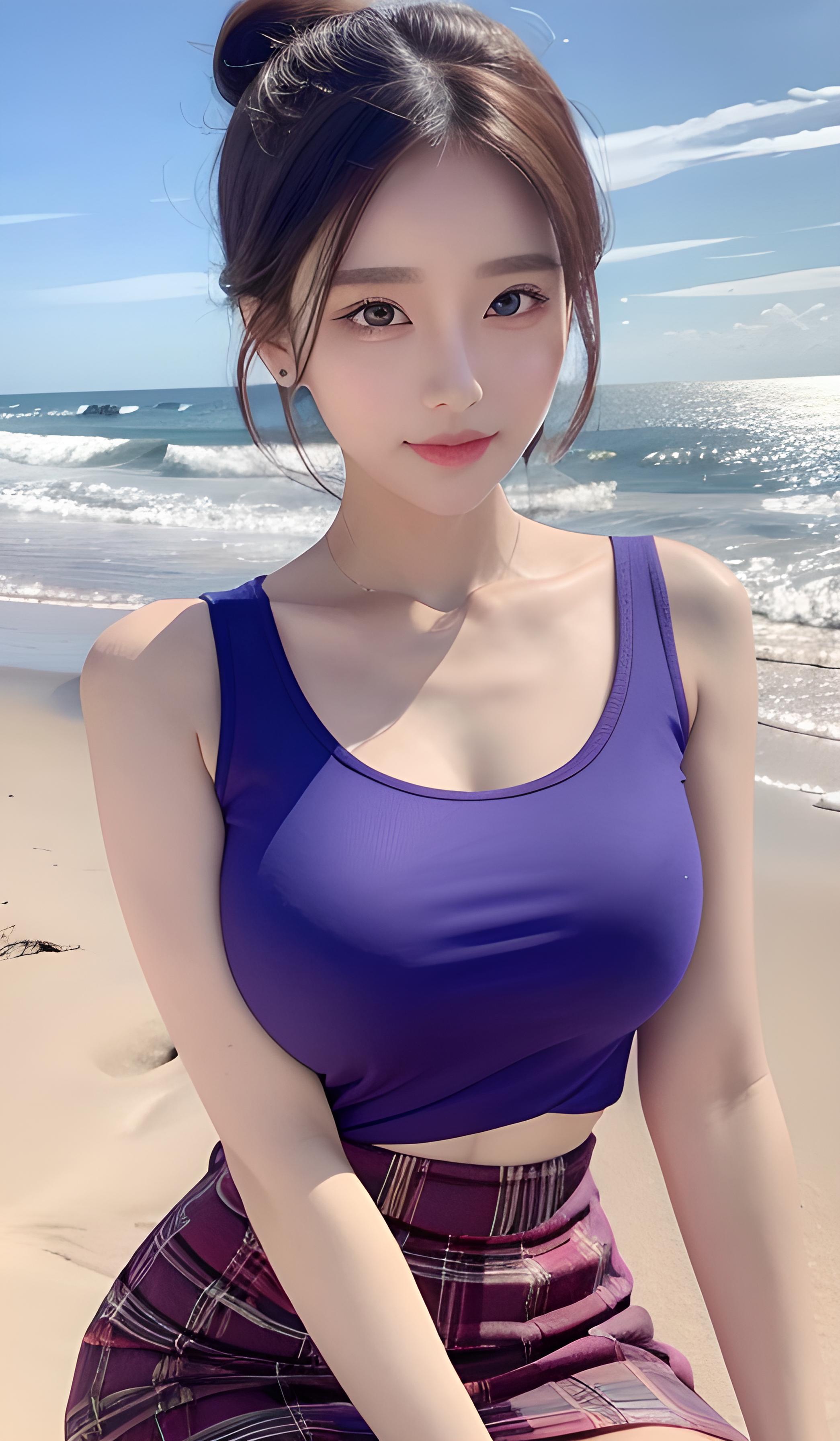 沙滩美女2