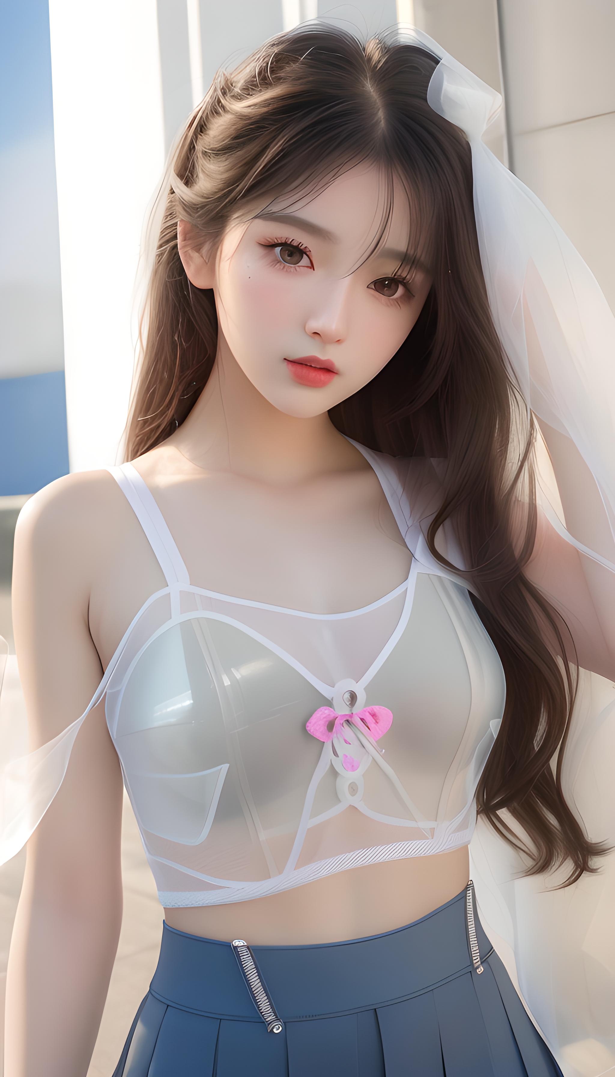 夏日清凉美女