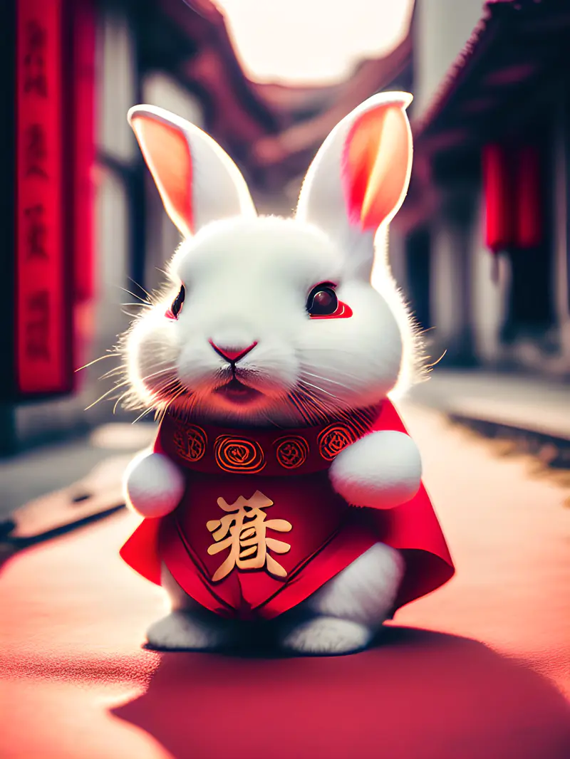 中国风小兔