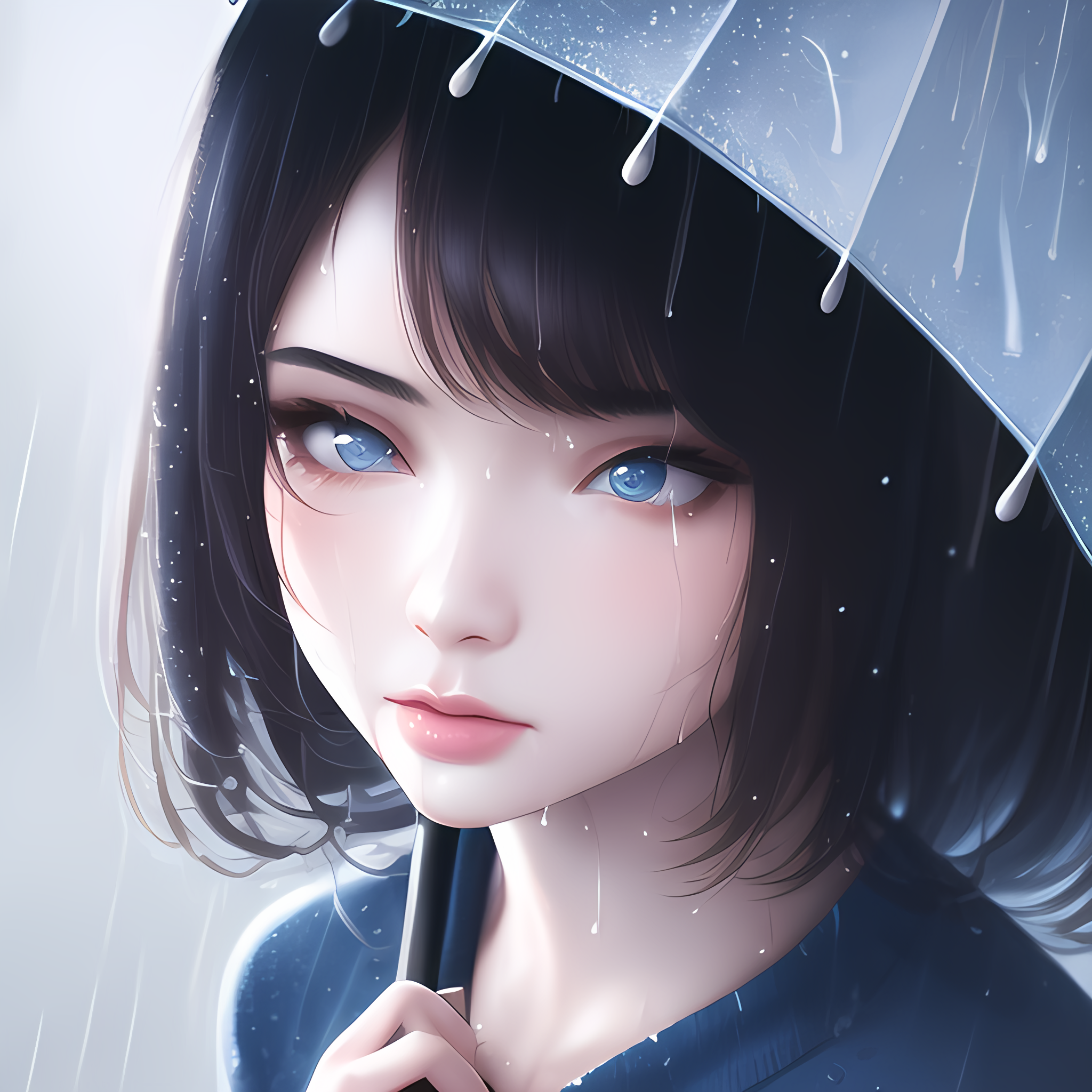 邂逅雨中