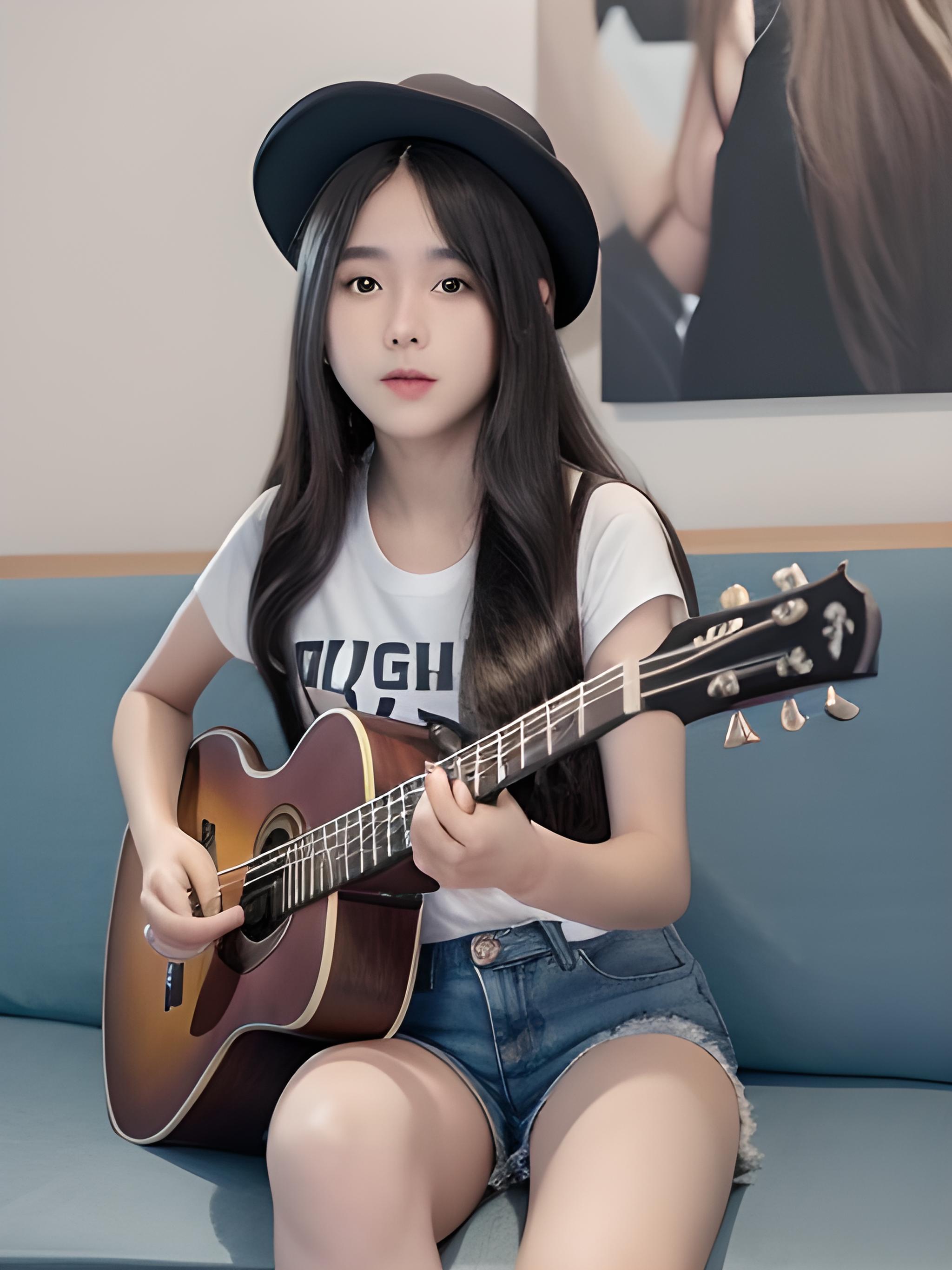 吉他少女