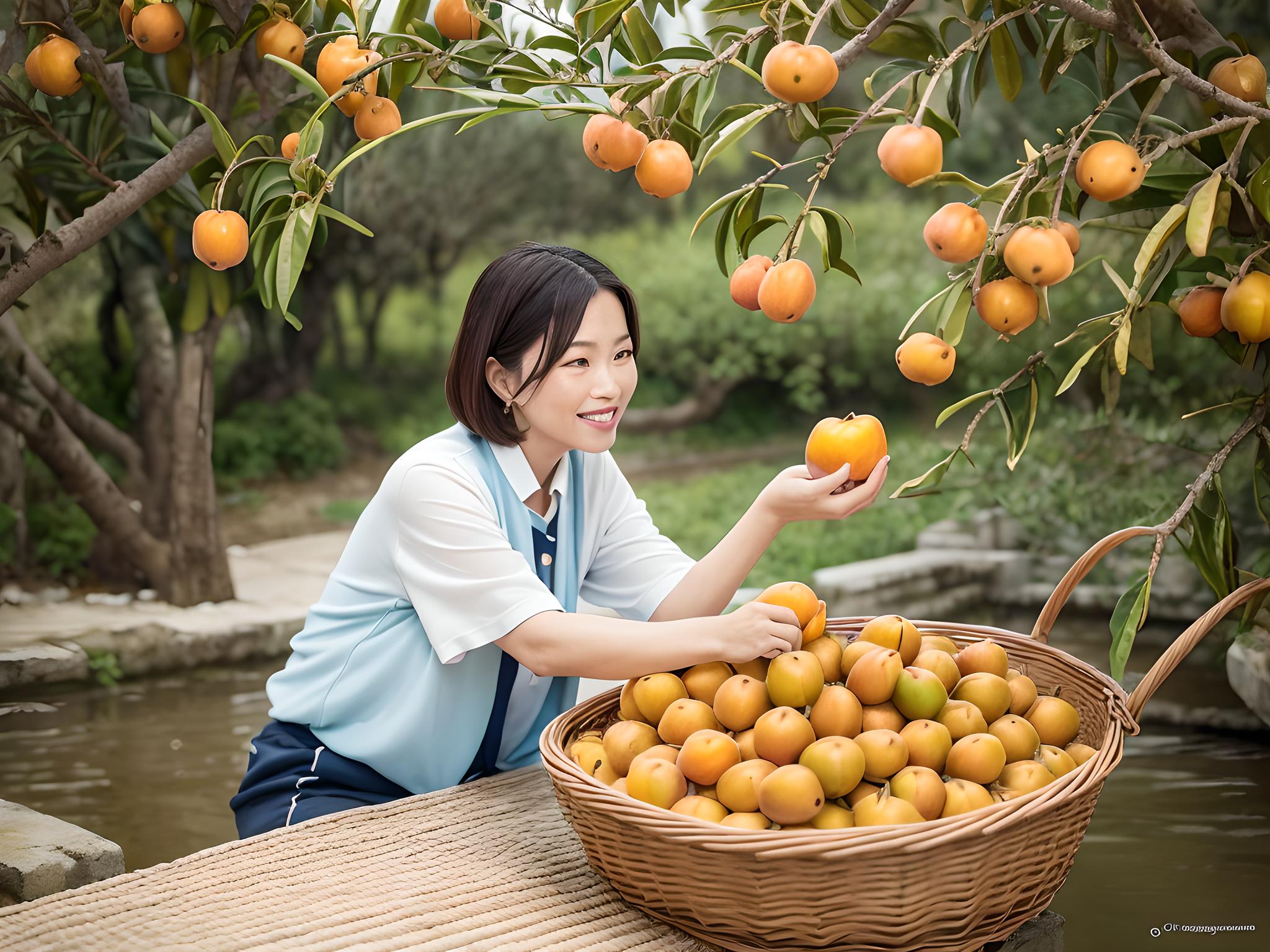 千年塘栖喜摘枇杷“共富果”