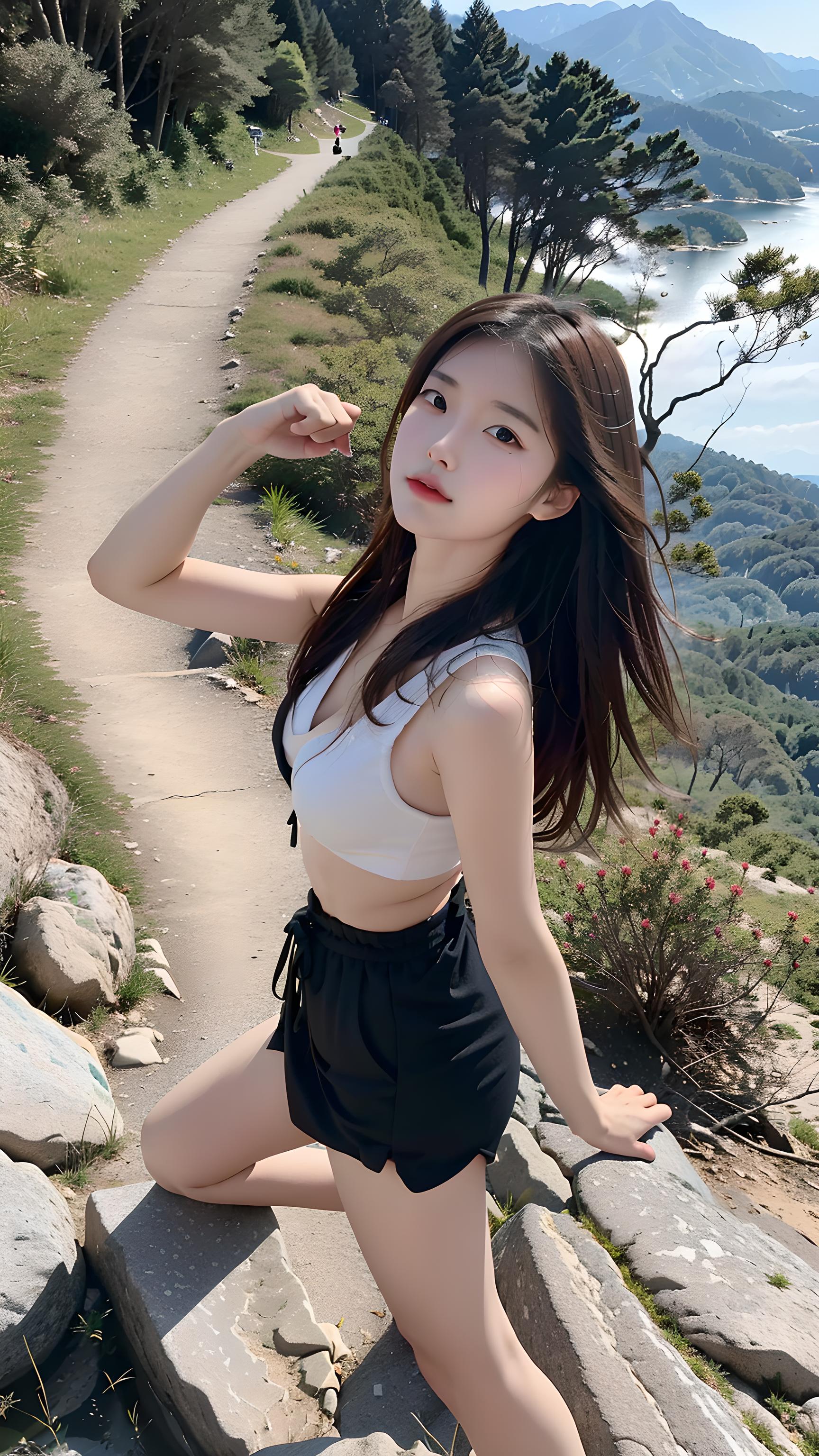 登山少女