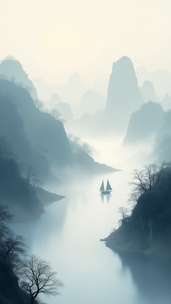 孤帆远影