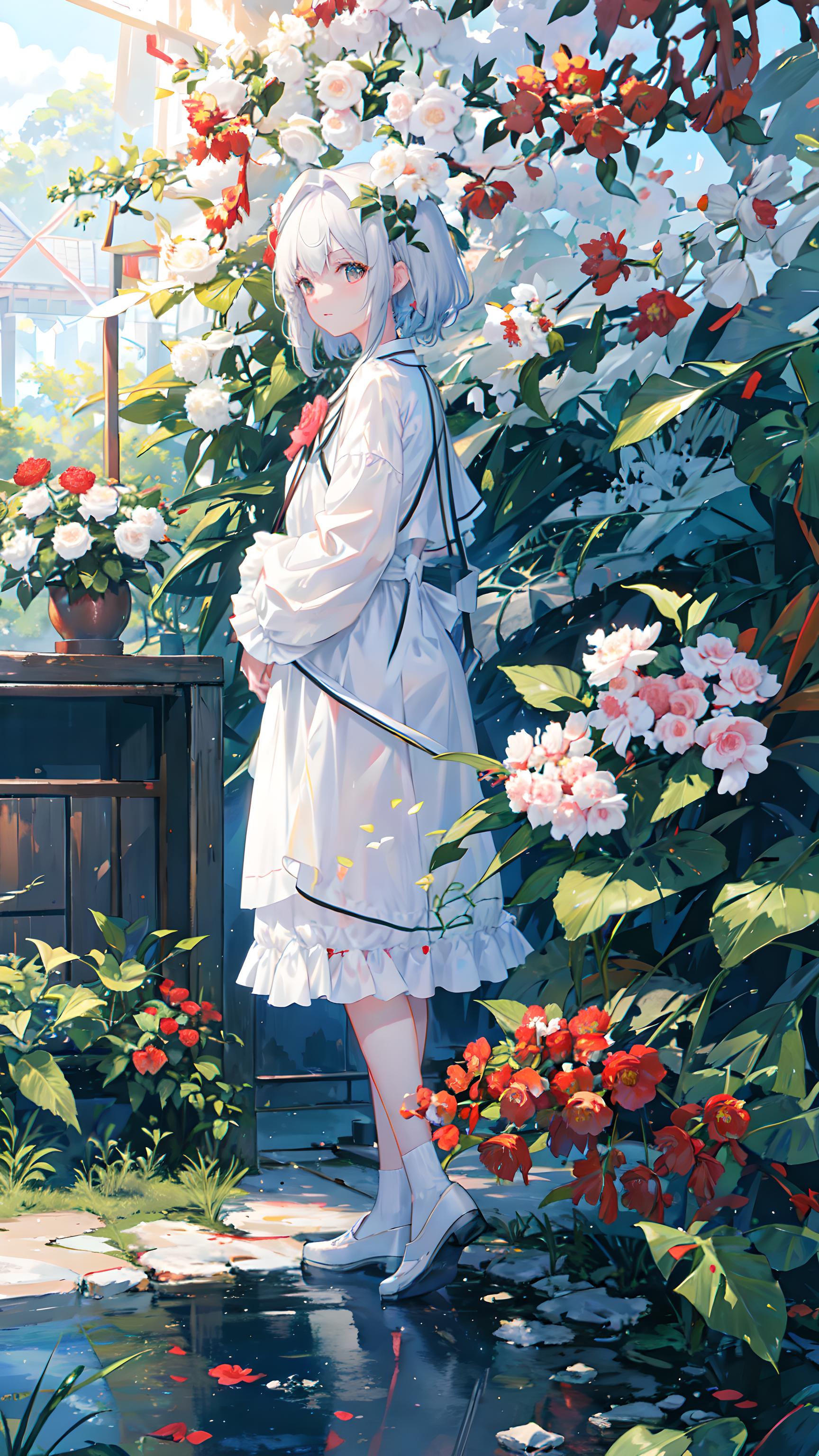 花房少女