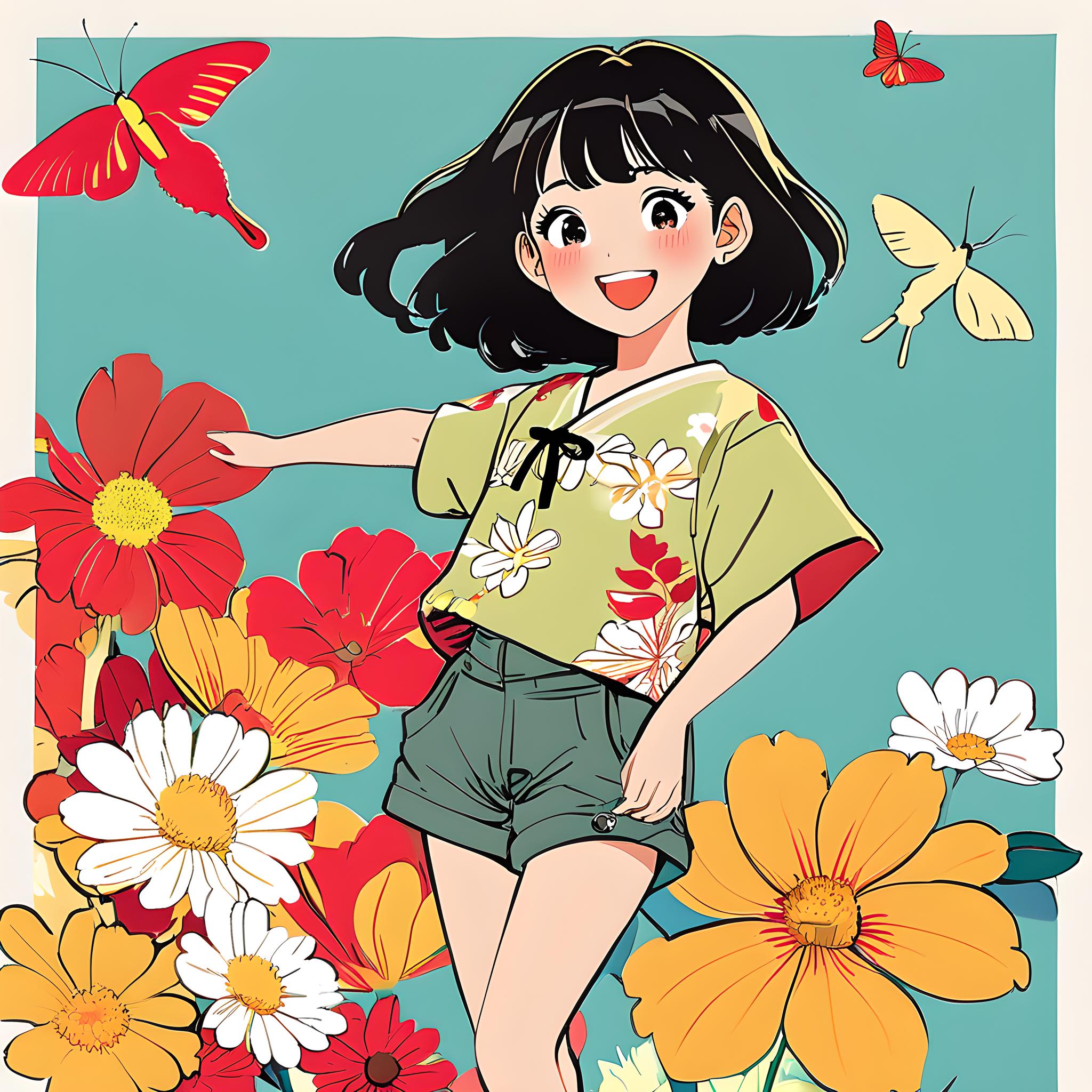 夏日女孩