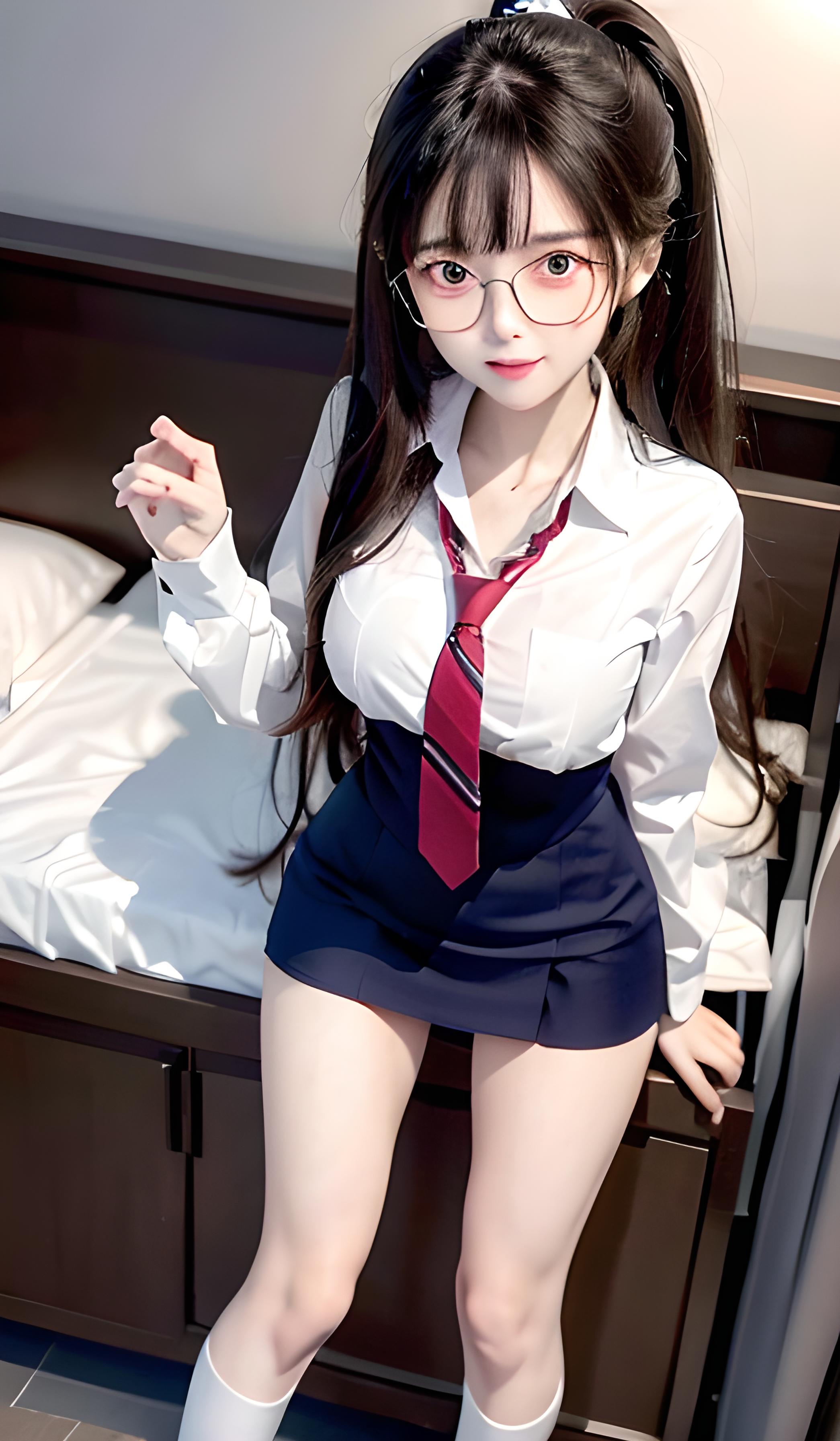 JK制服美少女