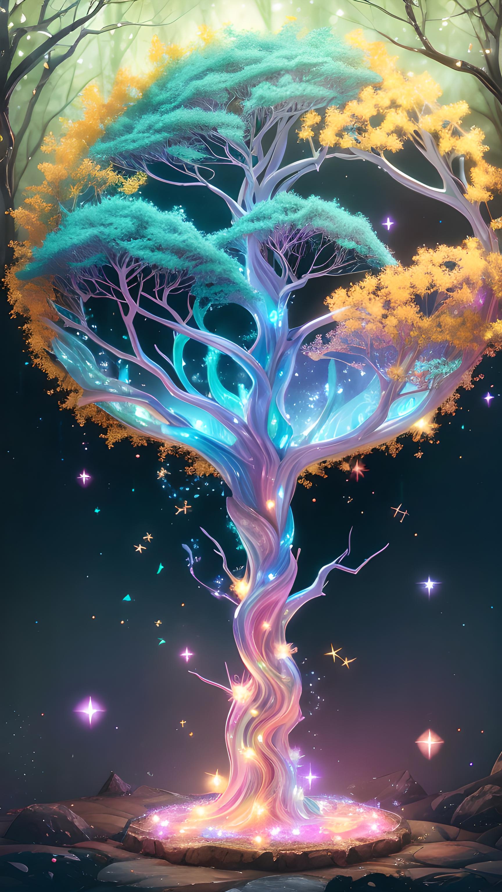 彩虹树