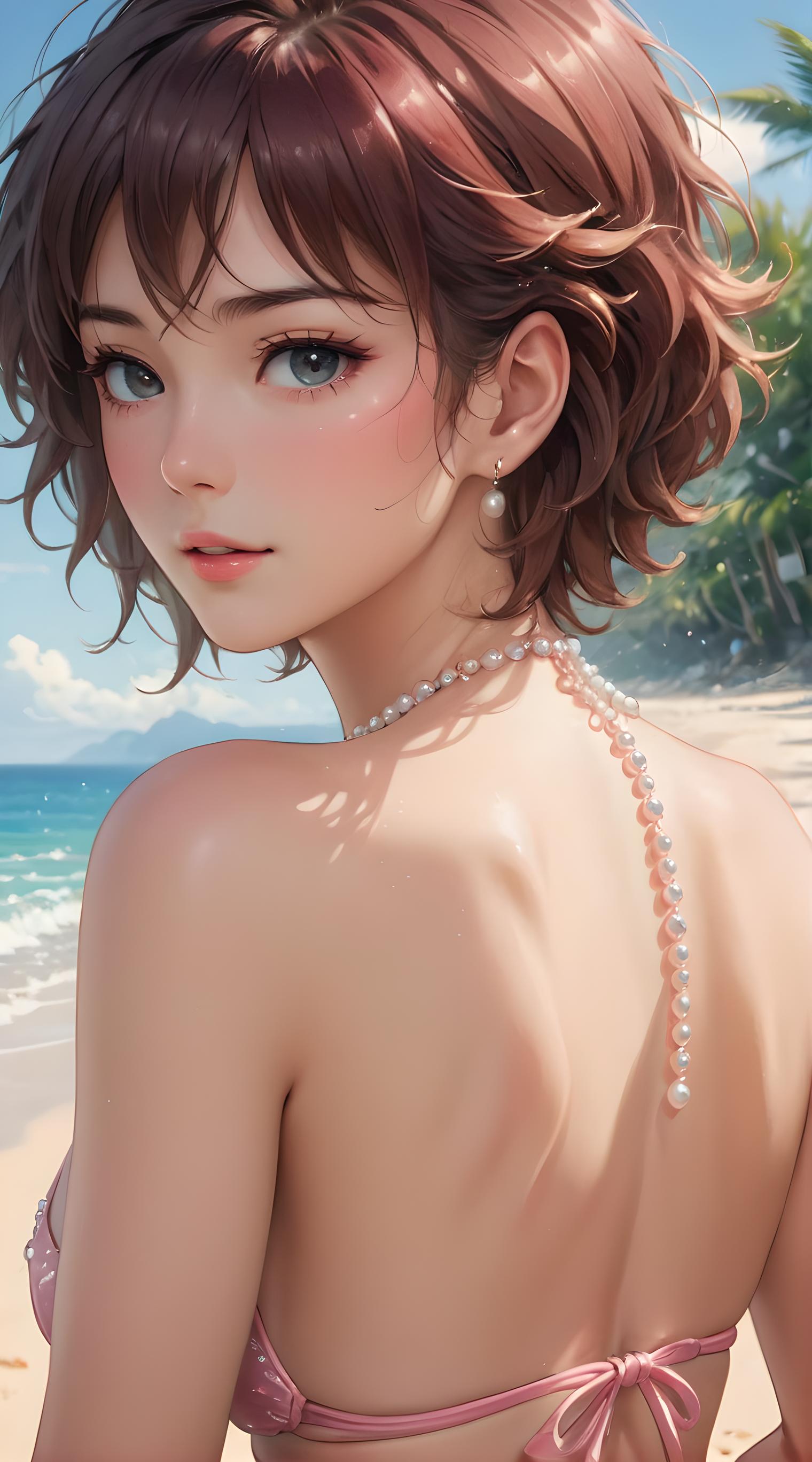 夏季的海