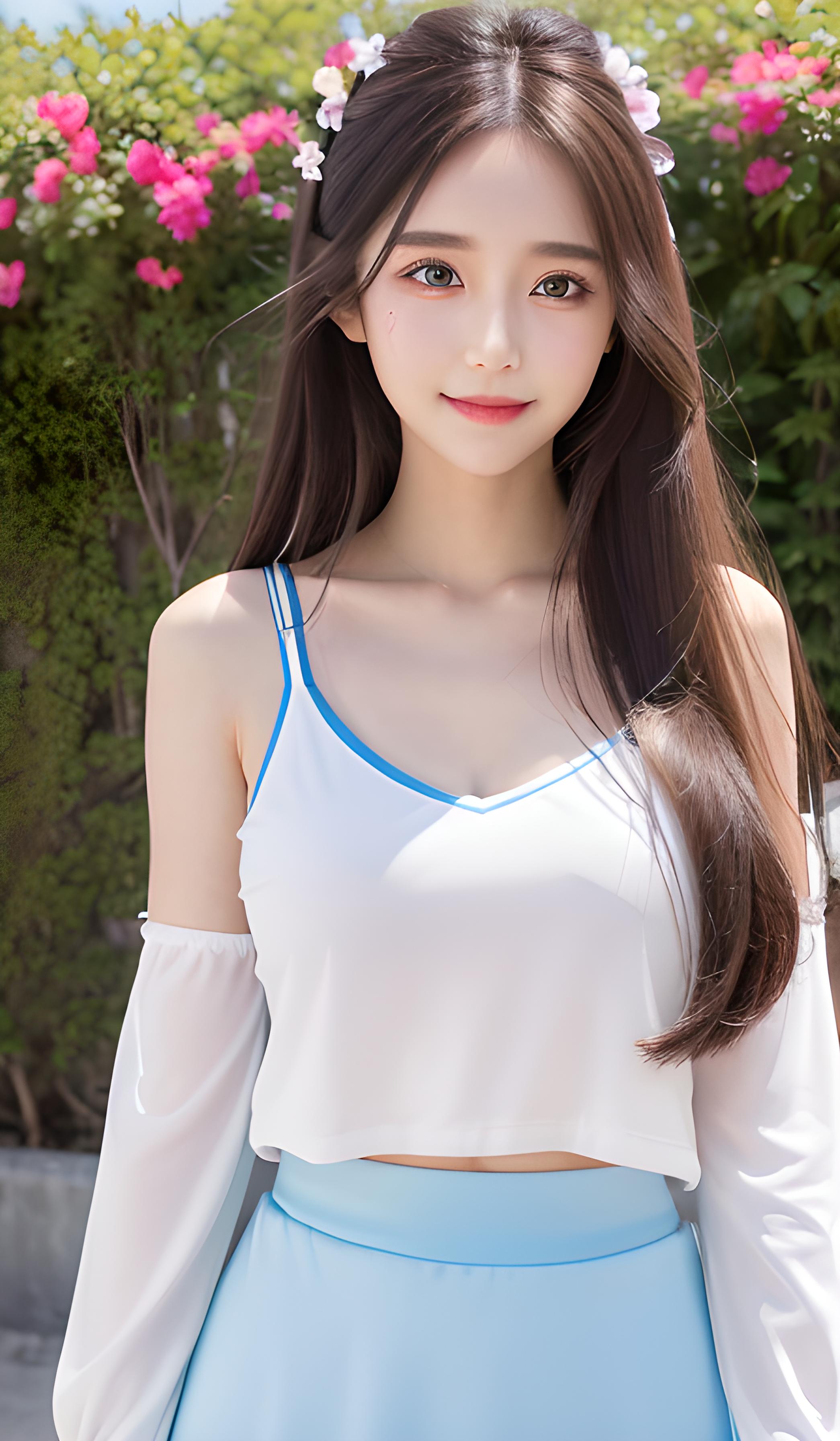 甜美女孩