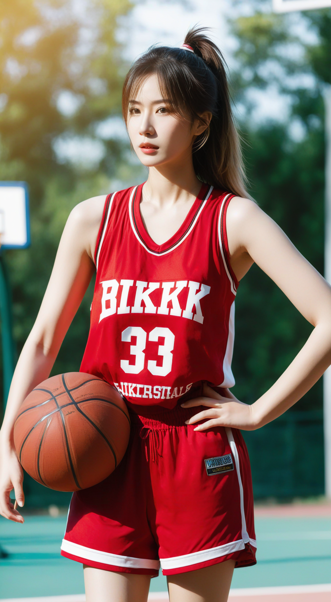 运动摄影-篮球女孩2