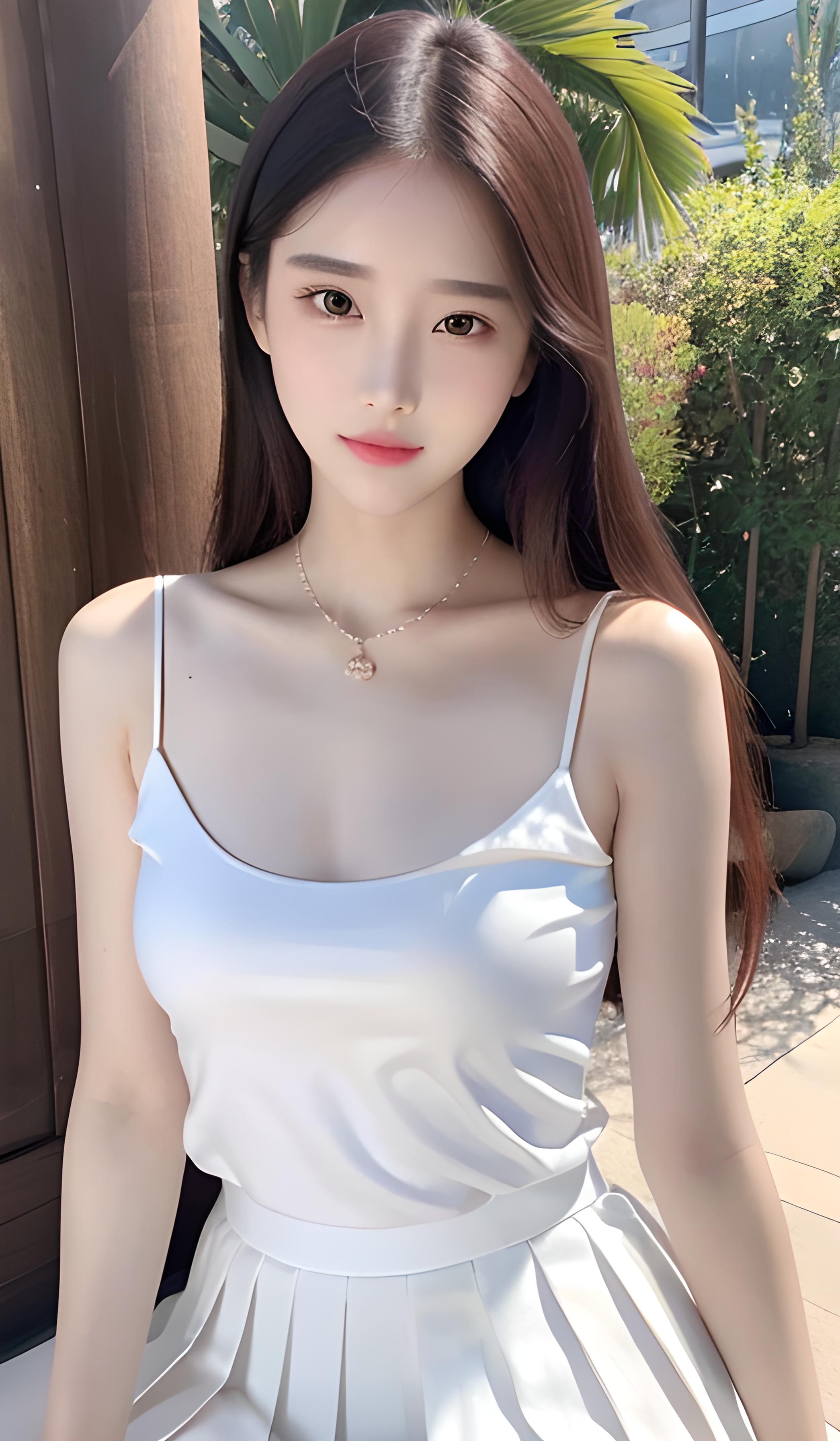抹胸美女