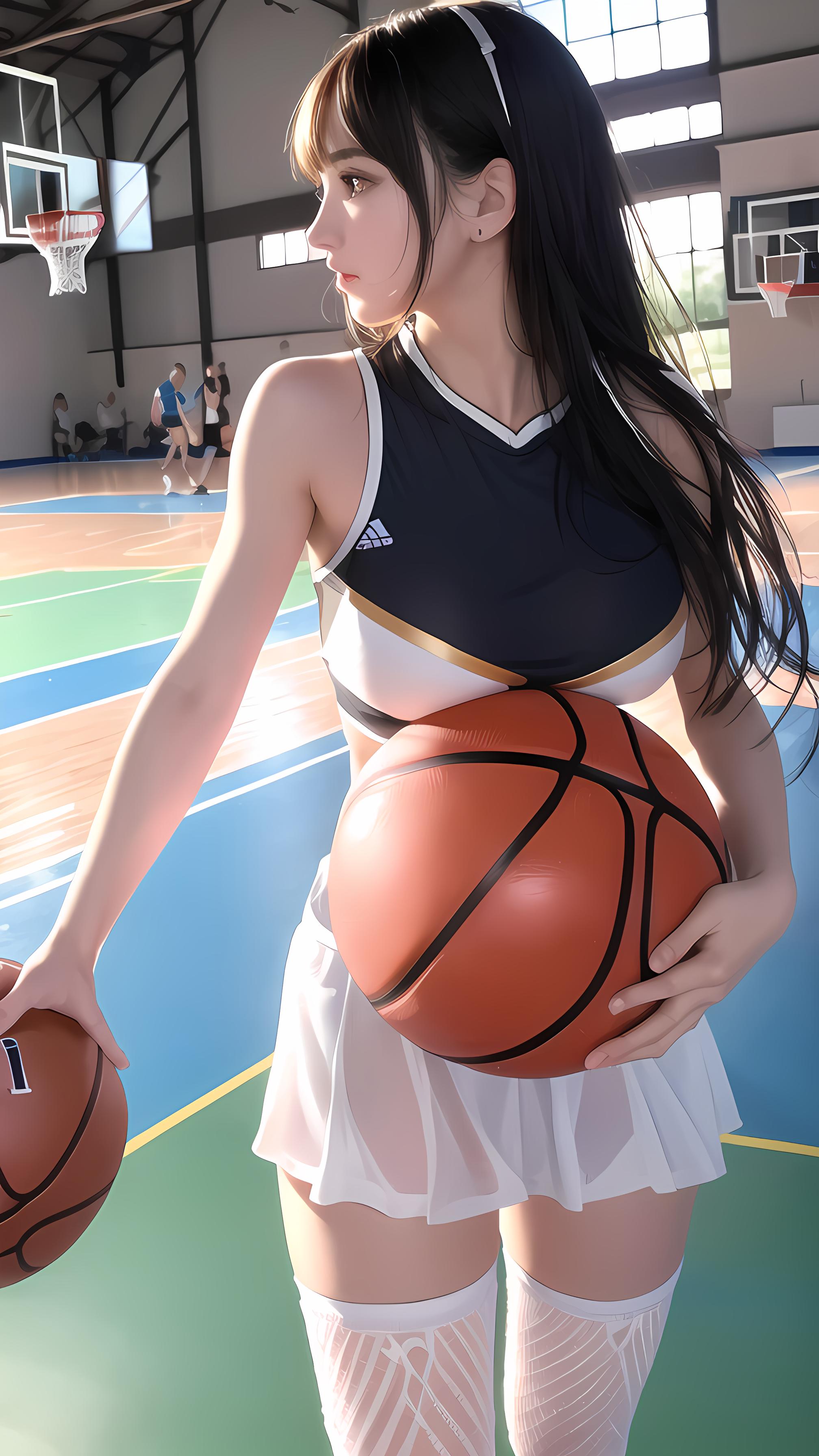 篮球美女