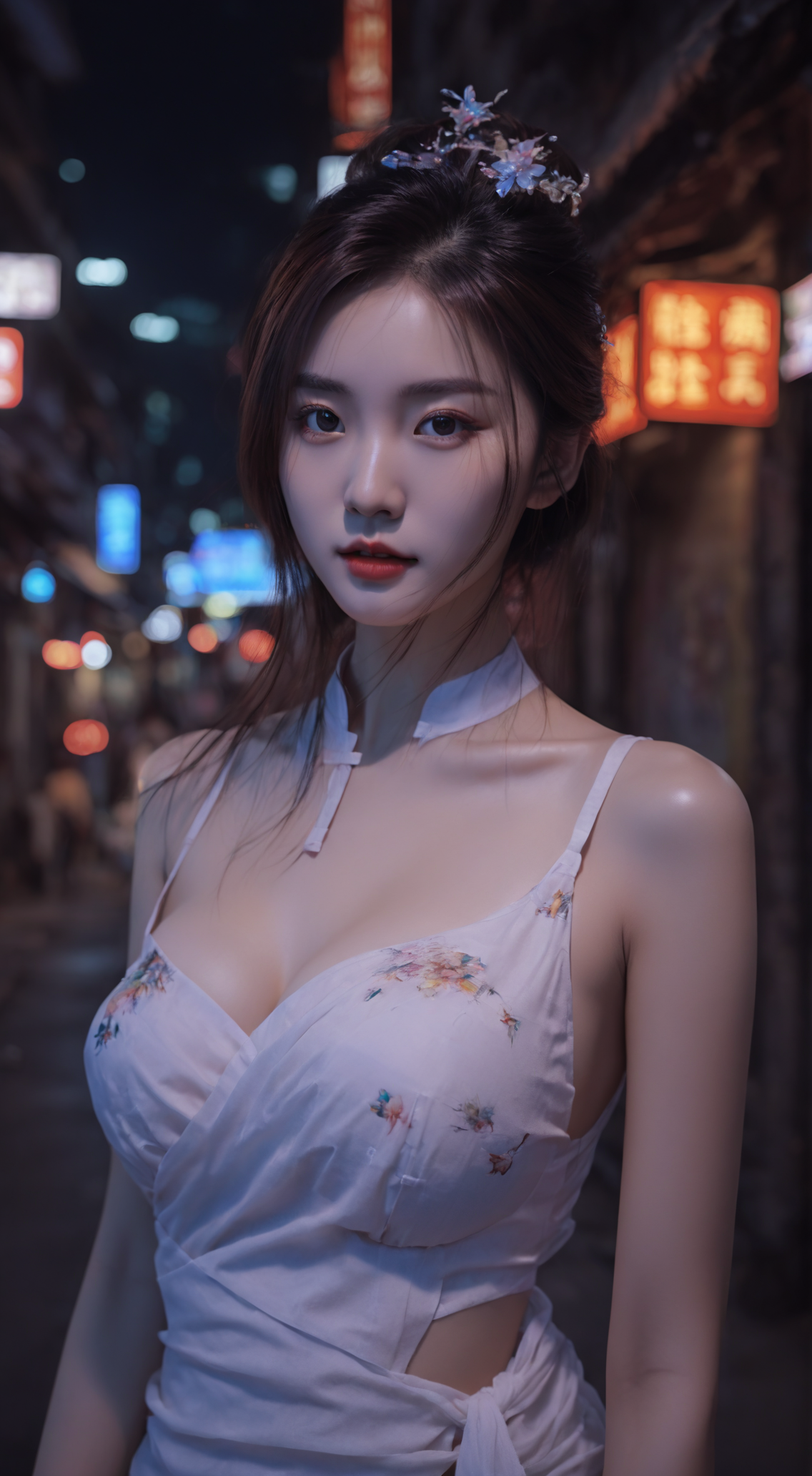 古镇气质美女