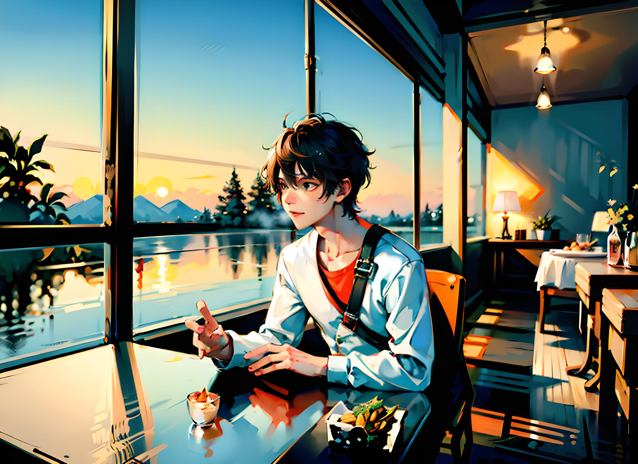 窗边男孩